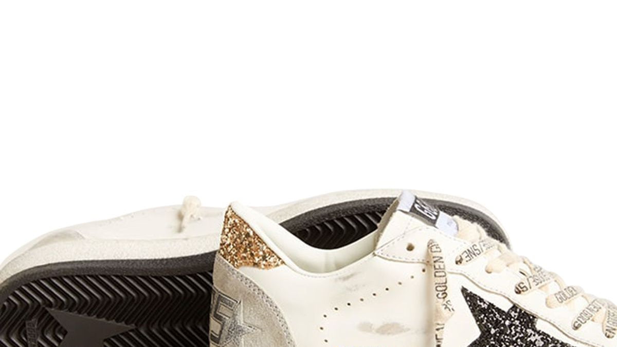 Nettoyage et entretien de sneakers Golden Goose effet vieilli