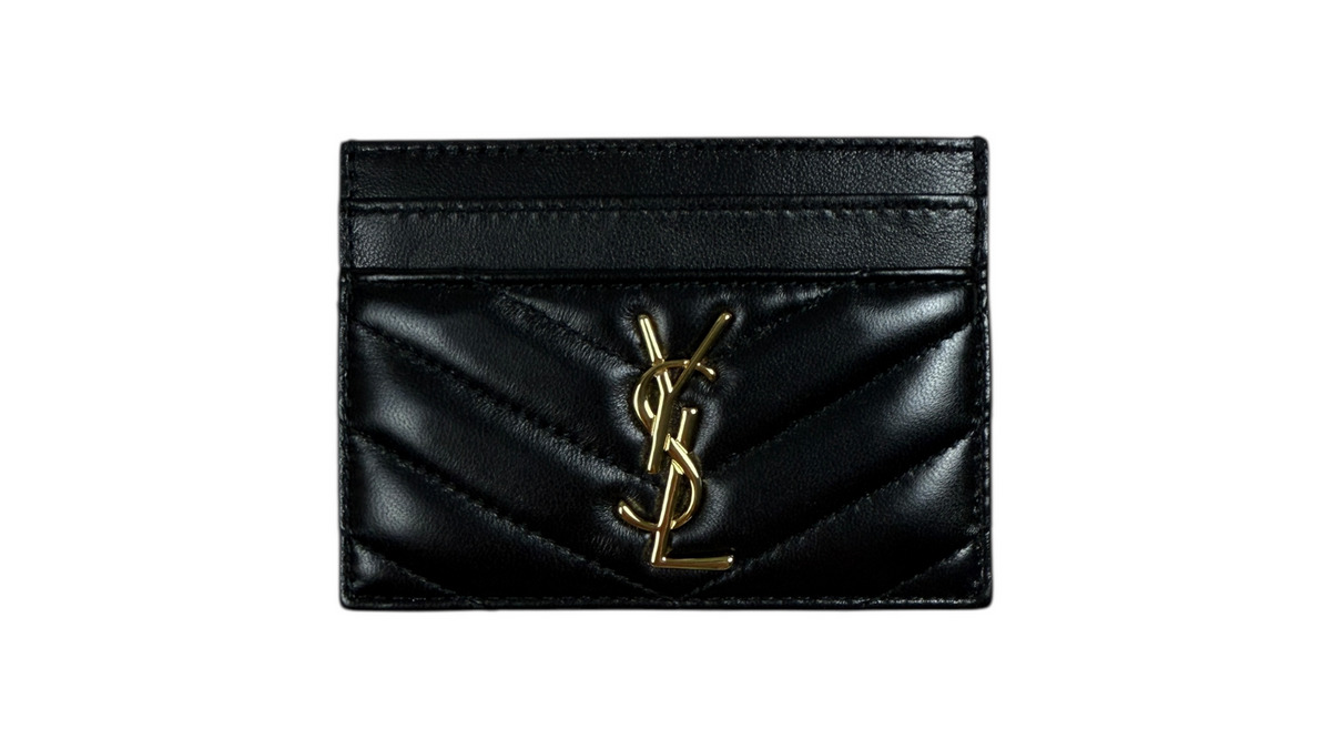 Porte-carte Saint Laurent authentifié chez NB08, repères pour reconnaître un vrai Saint Laurent