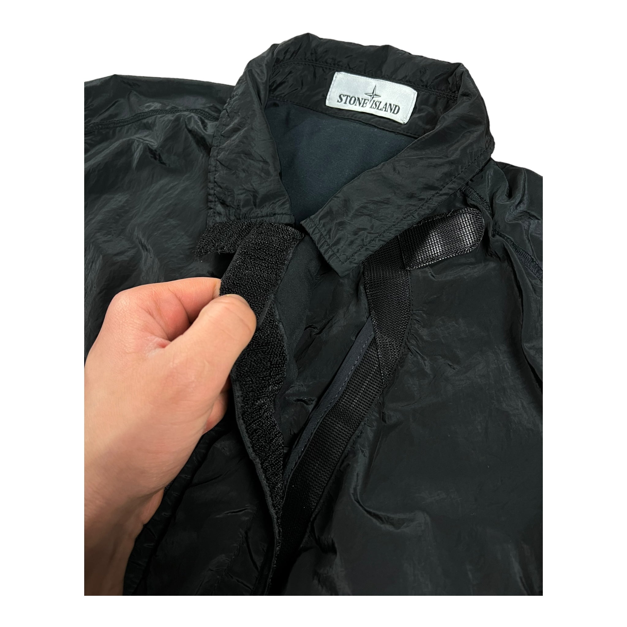 VESTE STONE ISLAND NYLON LOGO MÉTAL SHADOW PROJECT - NB08