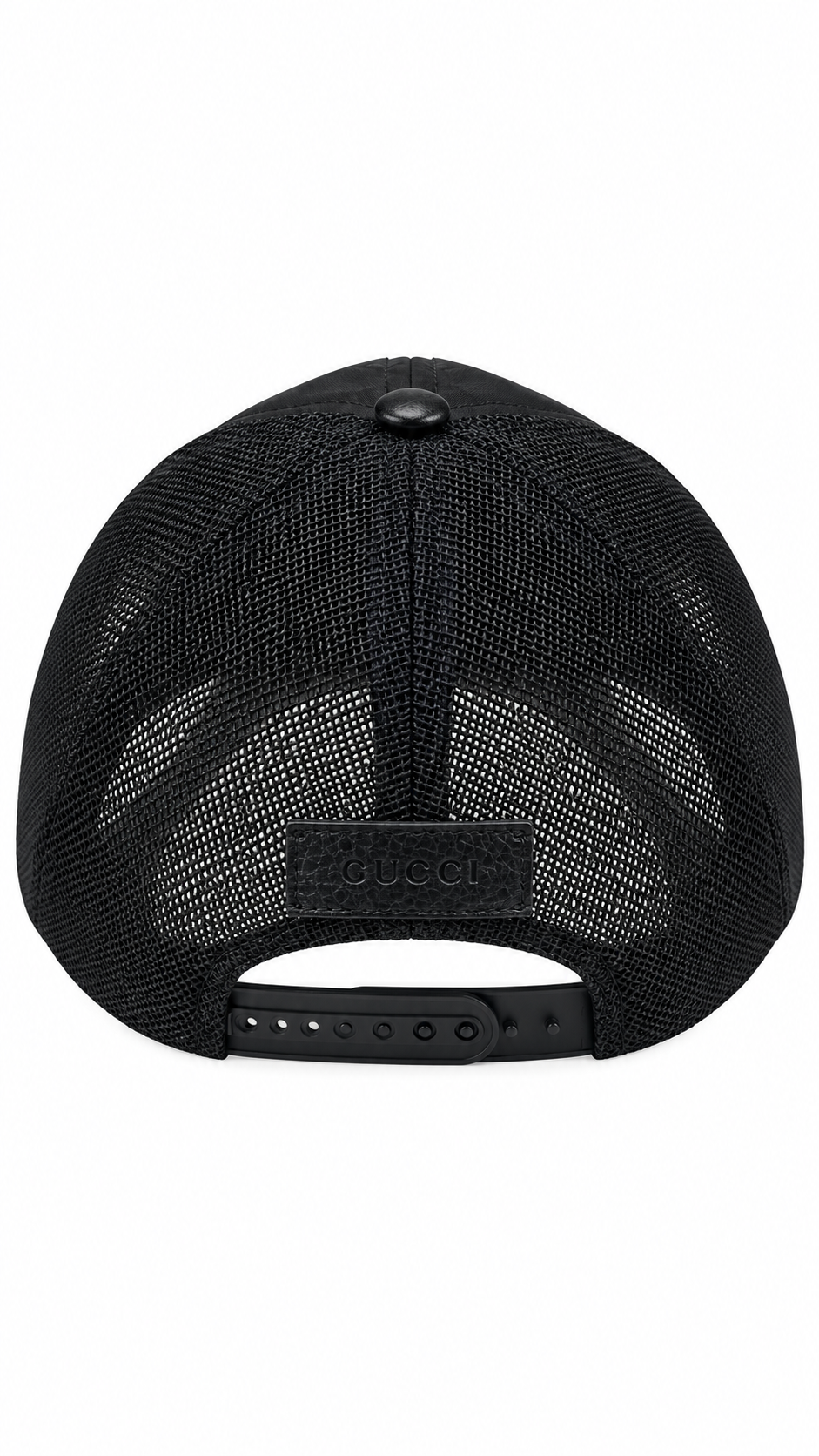Casquette Trucker Gucci Monogramme GG, Noir, Taille UNI — autre vue du produit