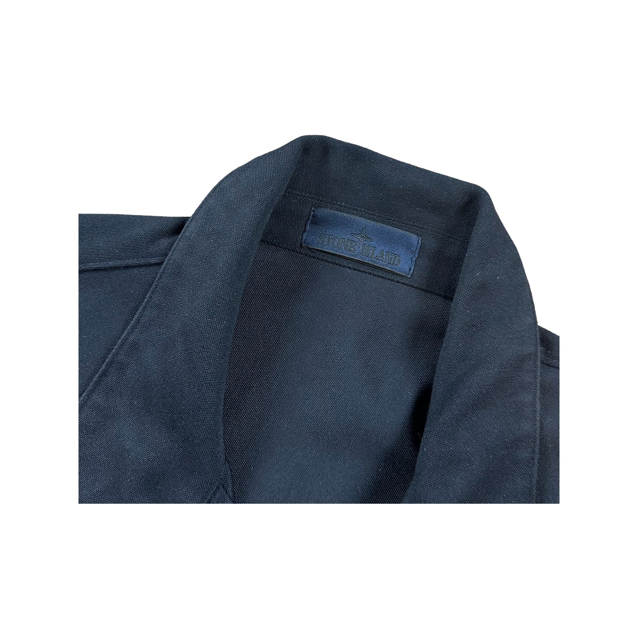 VESTE STONE ISLAND COTTON NYLON MOLESKIN-TC GHOST PIECE - NB08