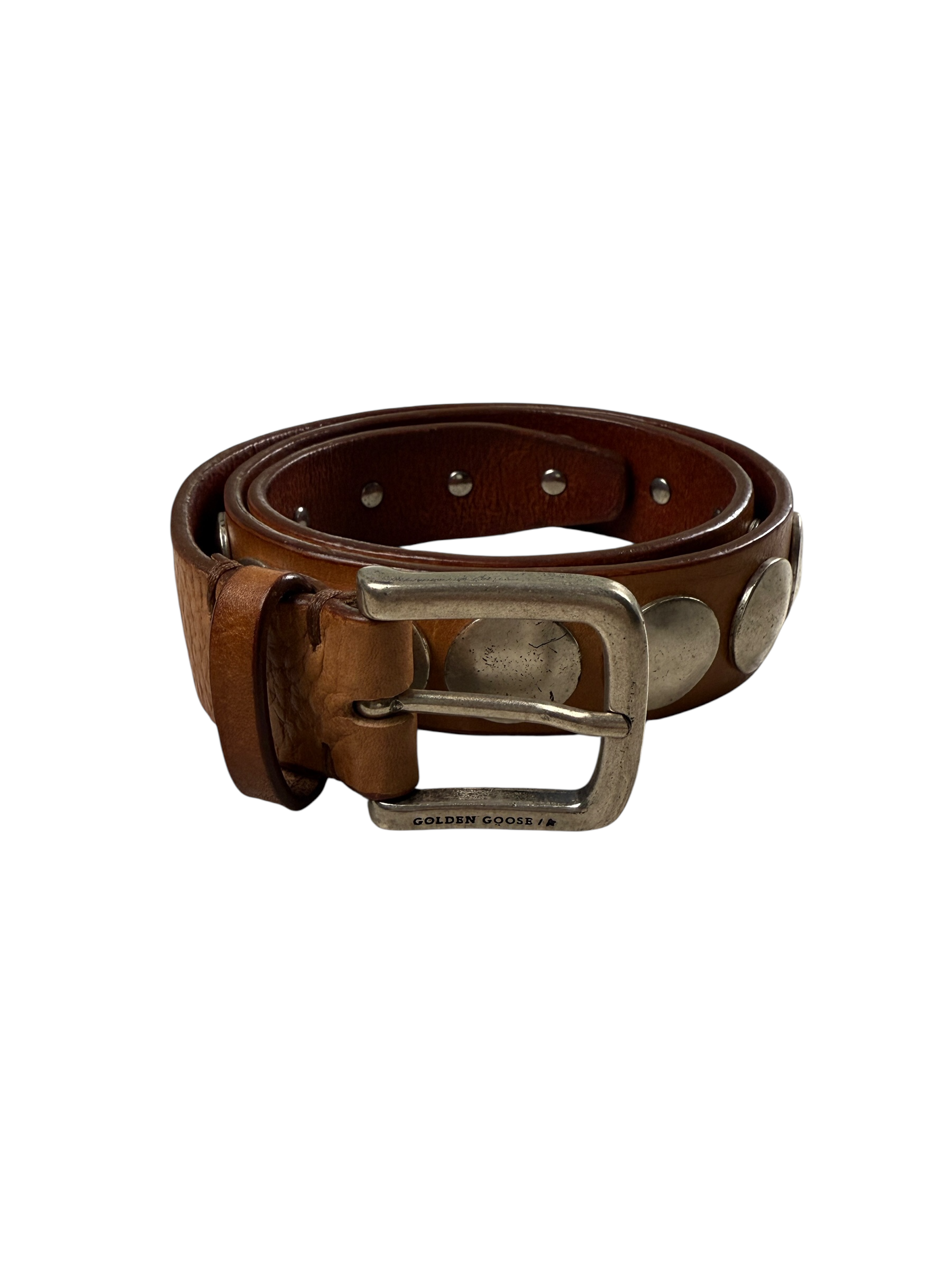 CEINTURE GOLDEN GOOSE - MARRON - NEUF
