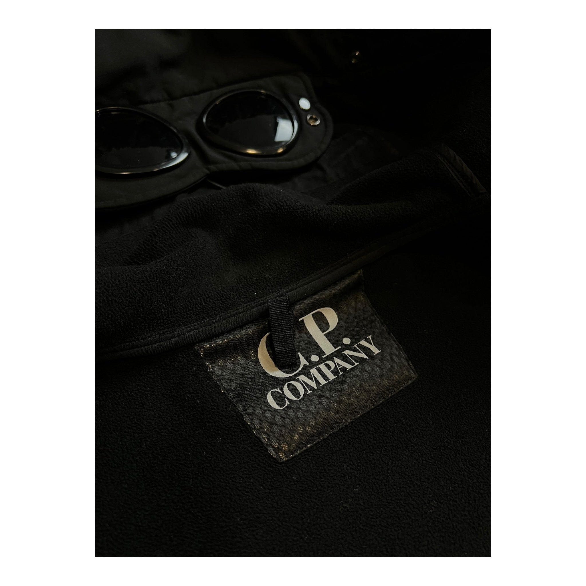 VESTE À CAPUCHE C.P COMPANY SHELL GOGGLE JACKET - NB08