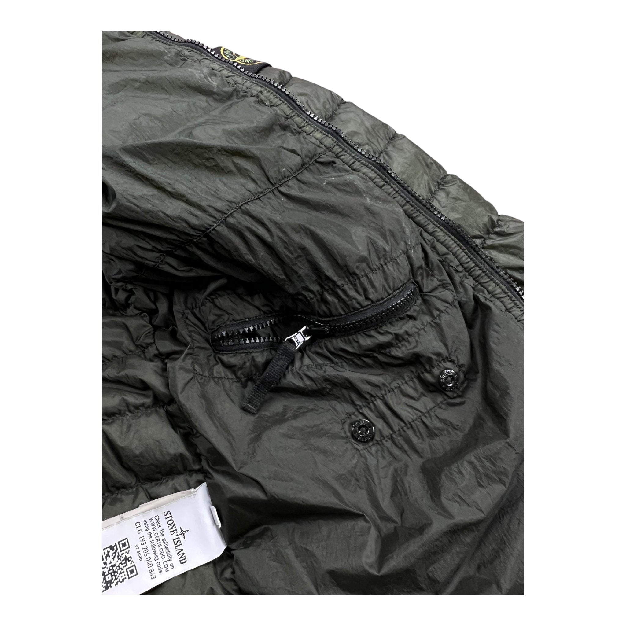 DOUDOUNE STONE ISLAND GARMENT DYED DOWN_26 GR X SQM_N - NB08