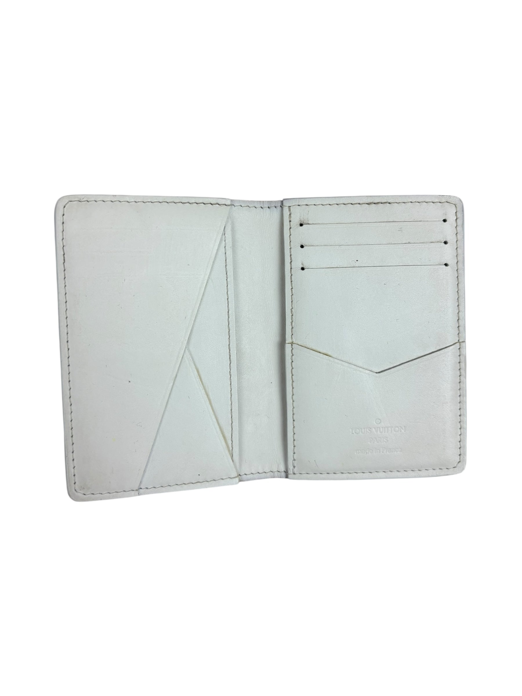 PORTE CARTE LOUIS VUITTON - BLANC - TAILLE UNI