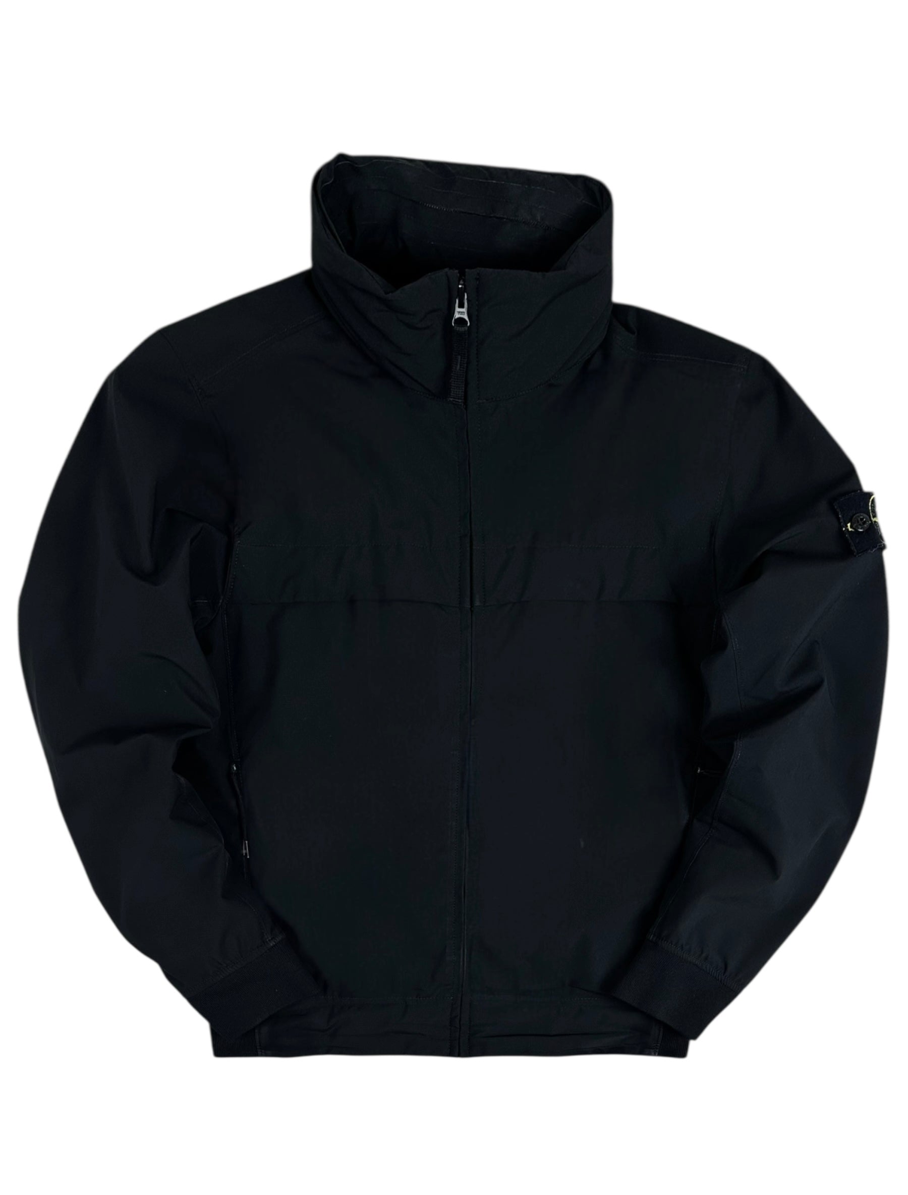 VESTE STONE ISLAND SOFT SHELL-R WITH PRIMALOFT INSULATION TECHNOLOGY - NOIR - TAILLE S