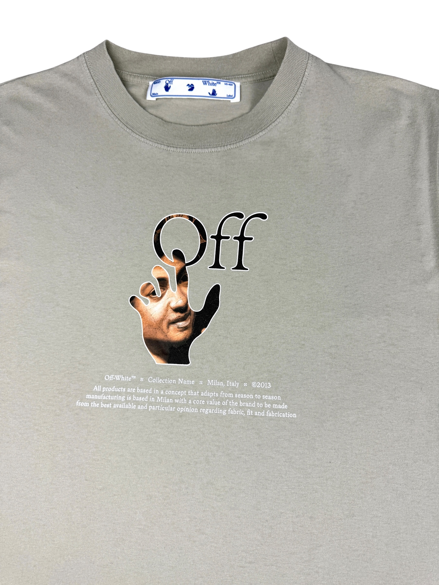 TEE-SHIRT OFF-WHITE - CRÈME - TAILLE M