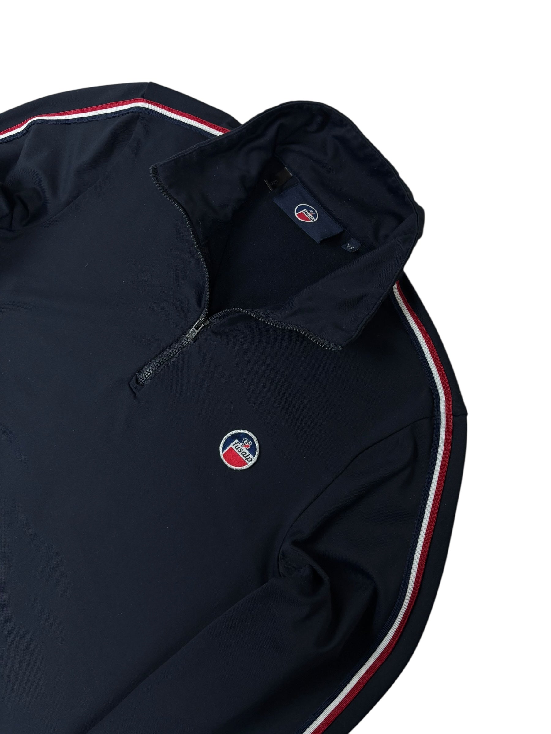 PULL ZIPPÉ FUSALP - MARINE - TAILLE XS