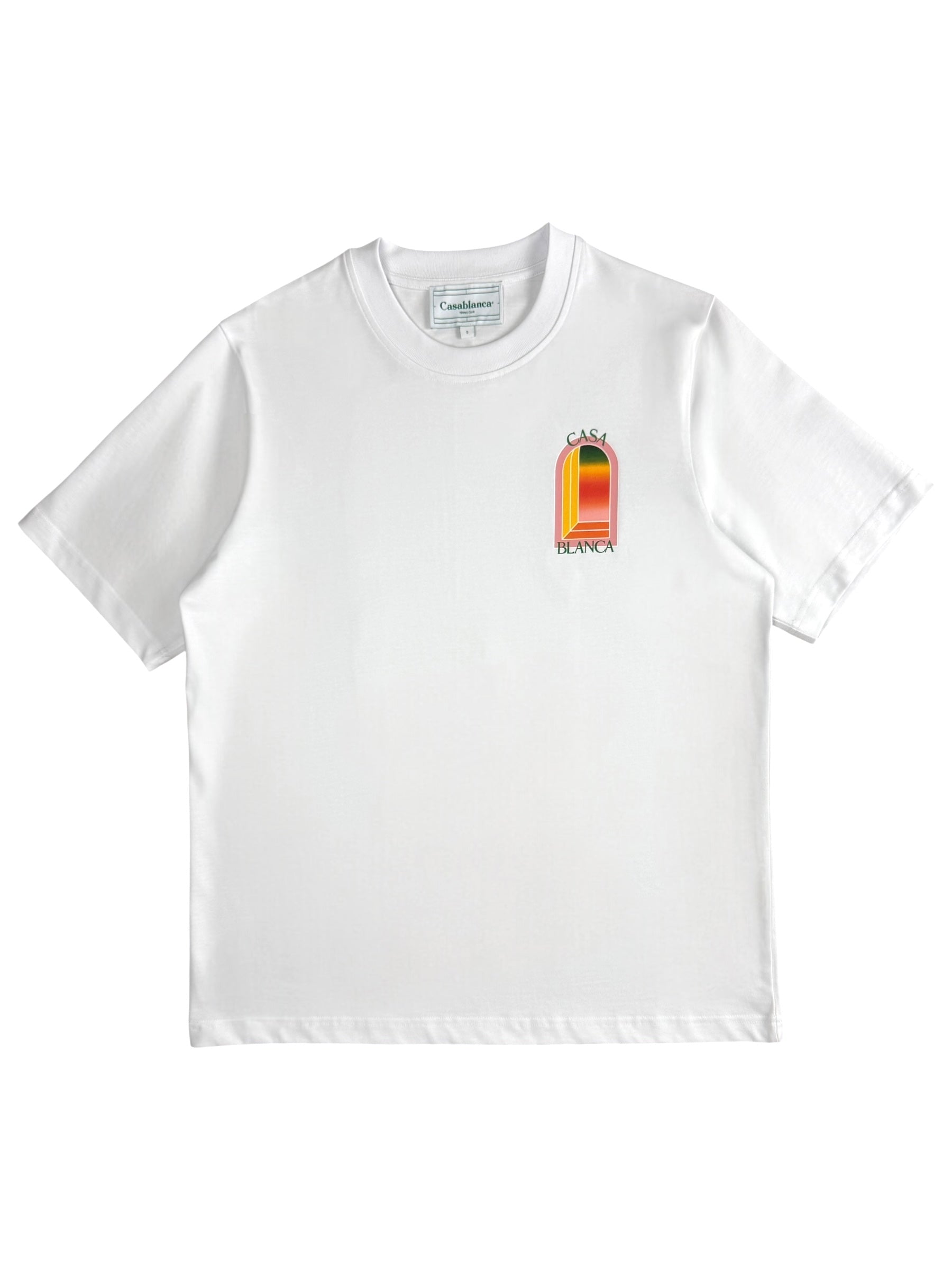 TEE-SHIRT CASABLANCA L’ARCHE - BLANC - NEUF