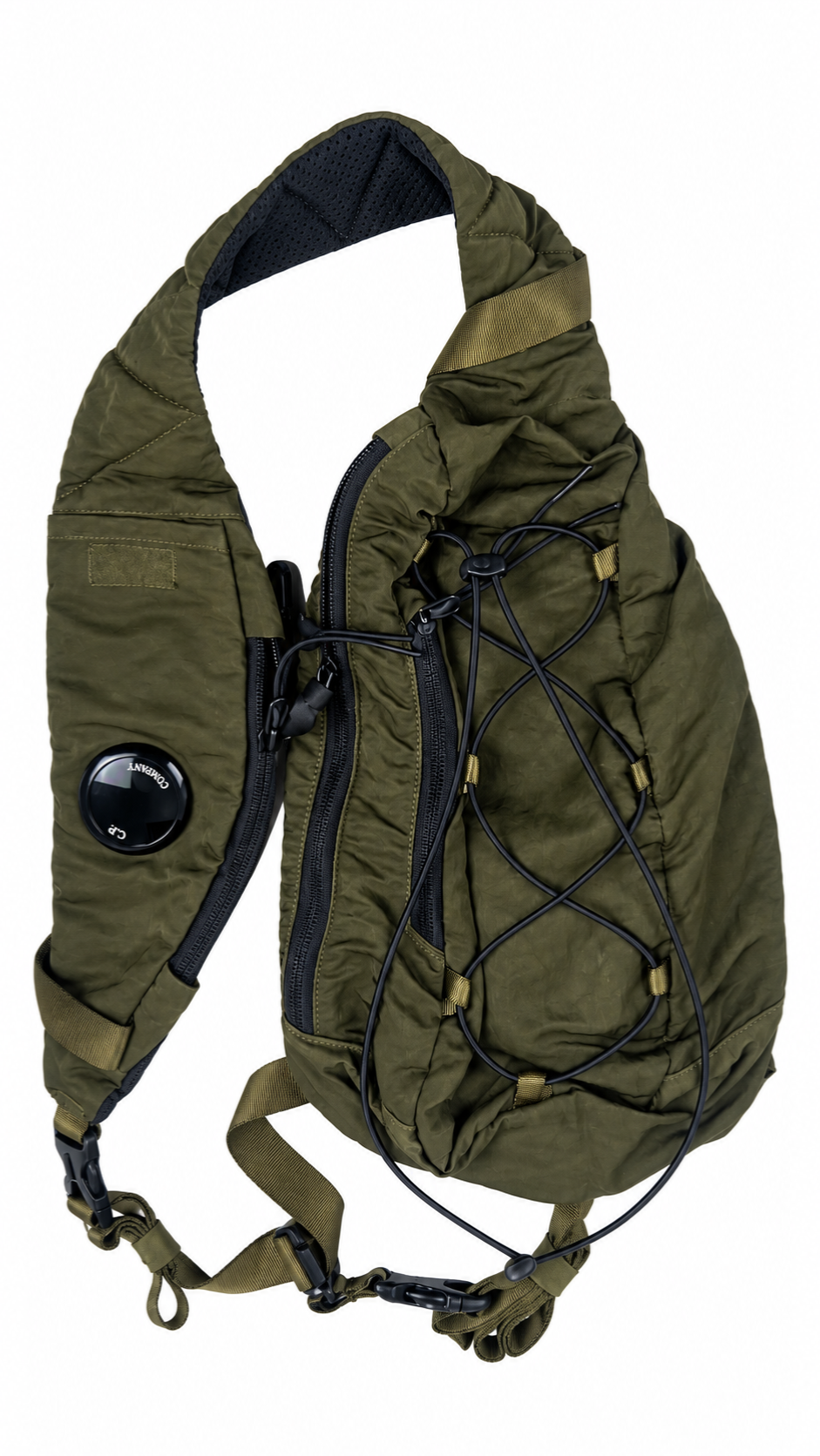 Sacoche Crossbody C.P Company Lens, Kaki, Taille UNI — photographie principale