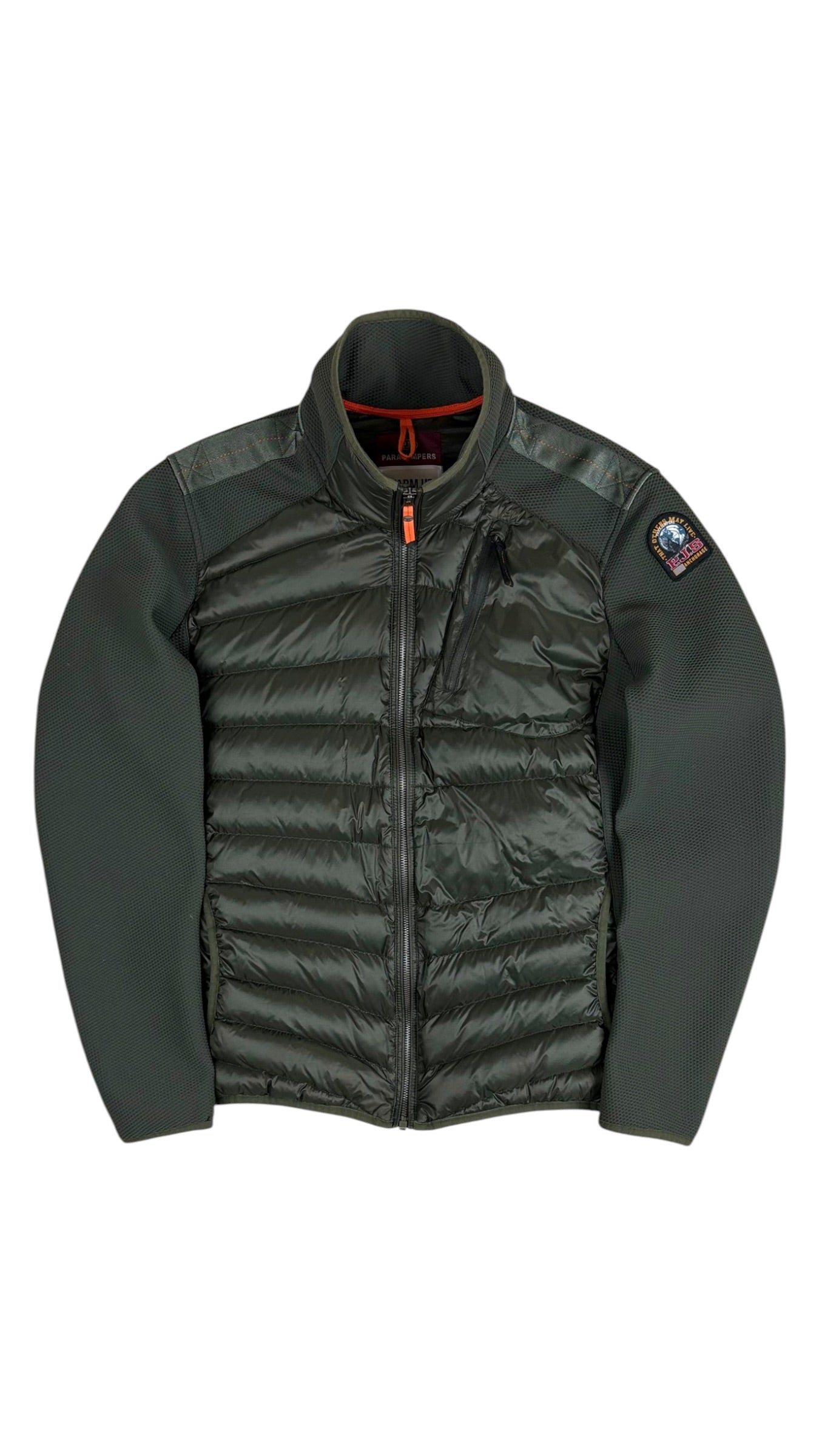 VESTE HYBRIDE PARAJUMPERS JAYDEN WARM UP - KAKI - TAILLE L