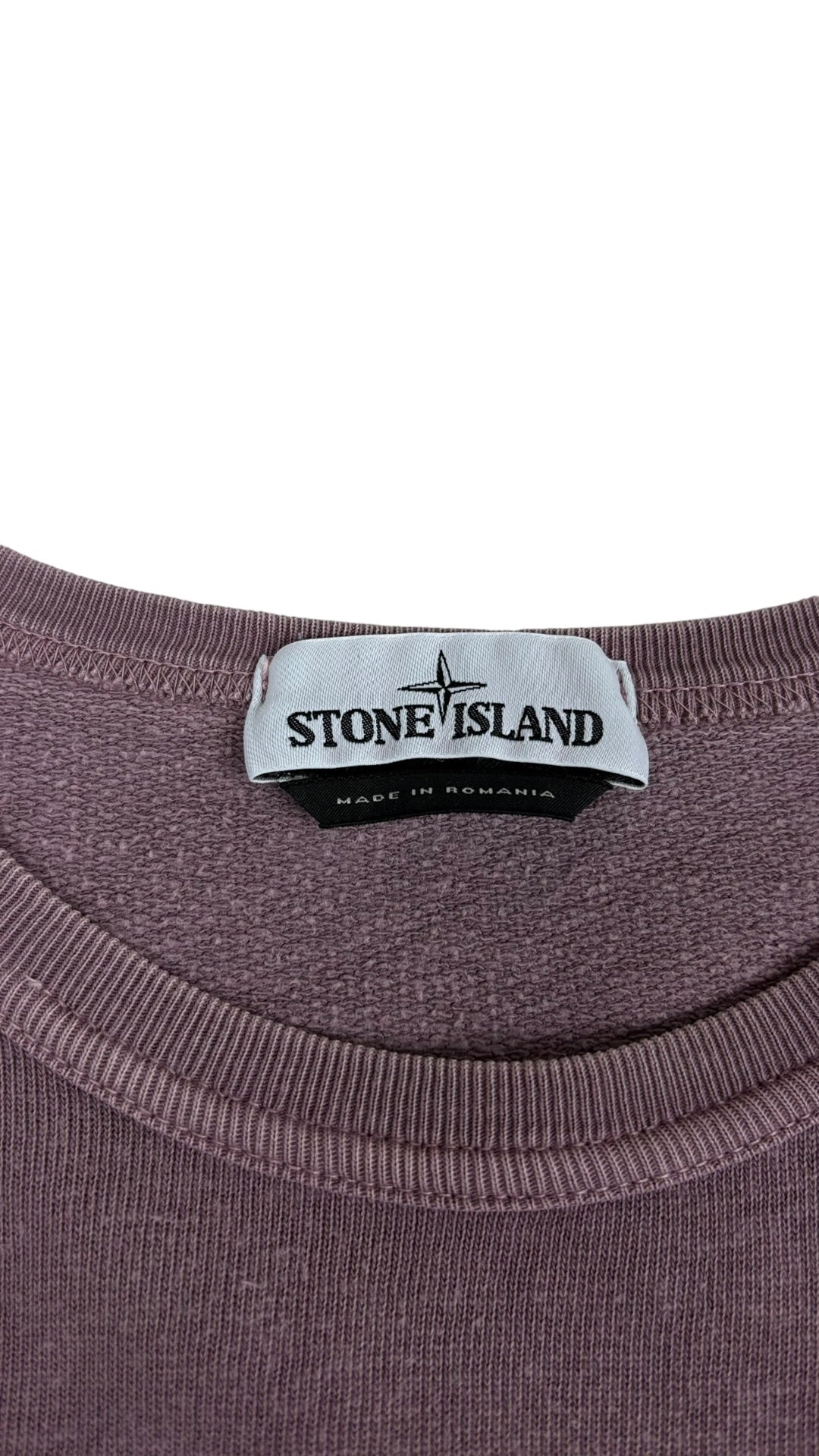 CREWNECK PULL STONE ISLAND - BORDEAUX - TAILLE XXL