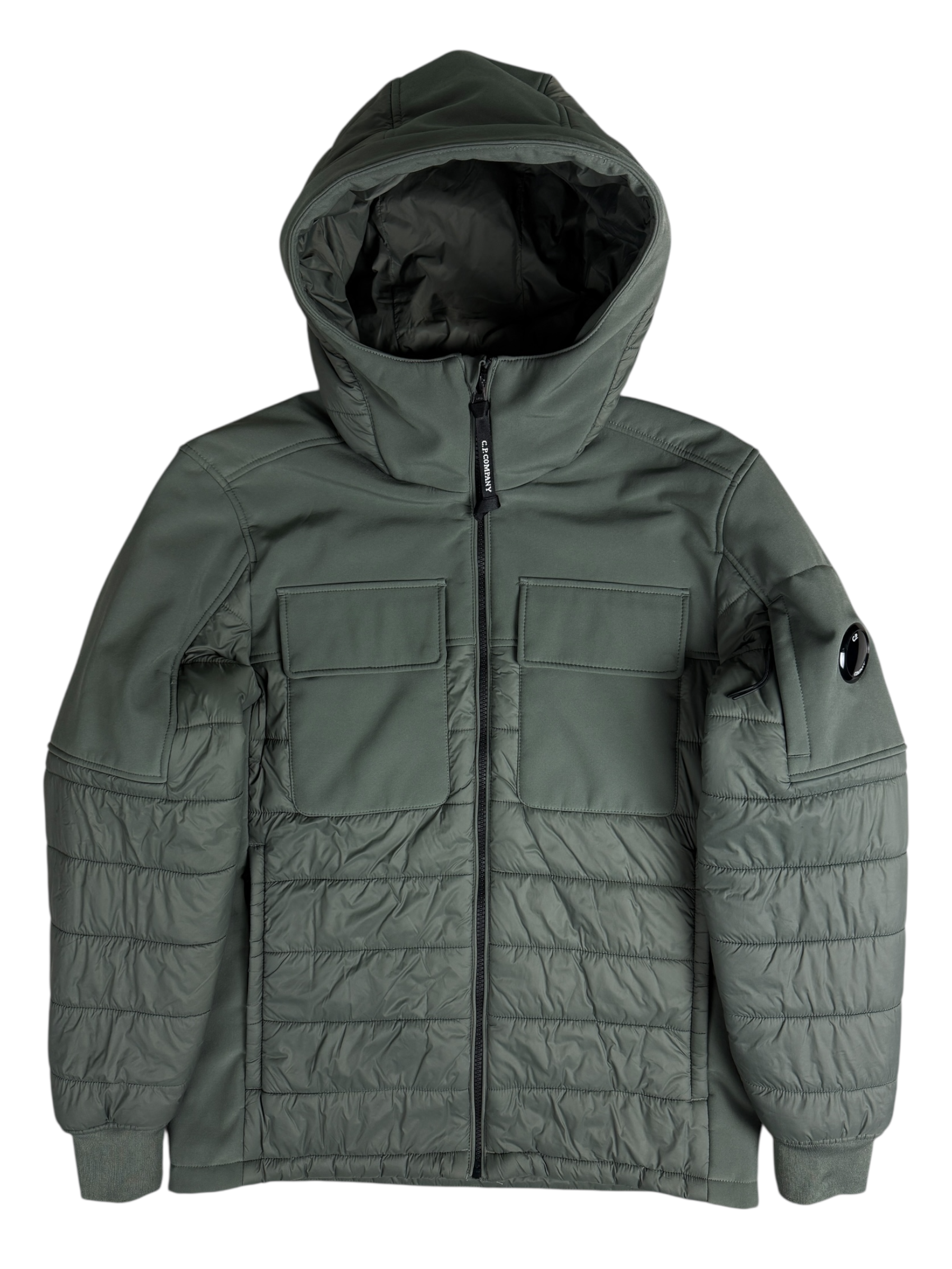 VESTE C.P COMPANY SHELL-R - KAKI- TAILLE XS