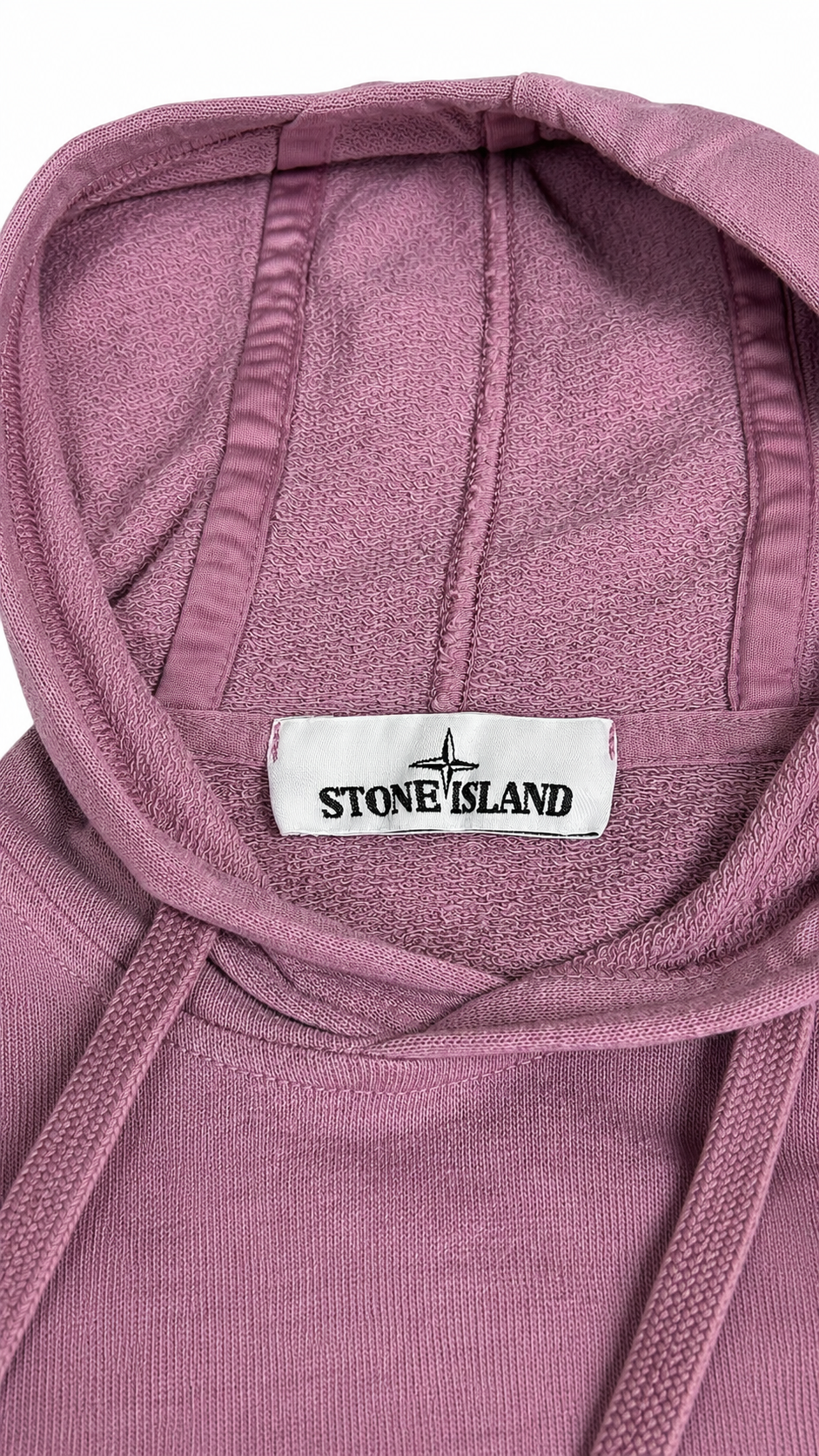Hoodie Stone Island rose taille L - vue 2/4
