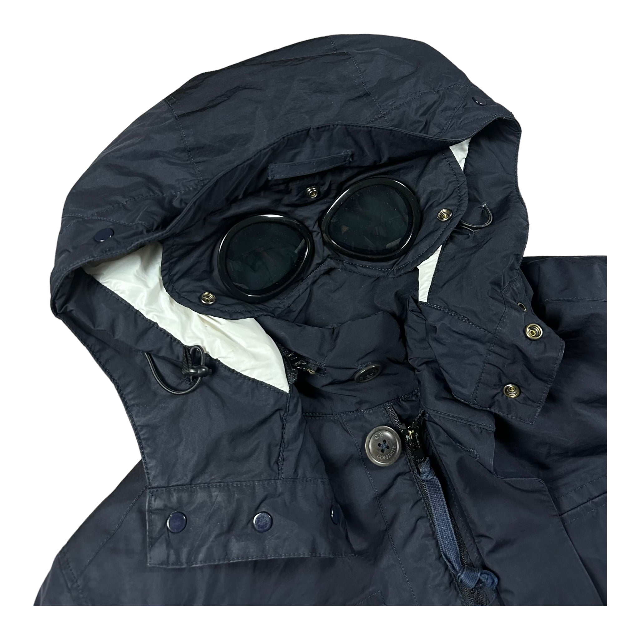 VESTE À CAPUCHE C.P COMPANY DOWN JACKET GOGGLE JACKET - NB08