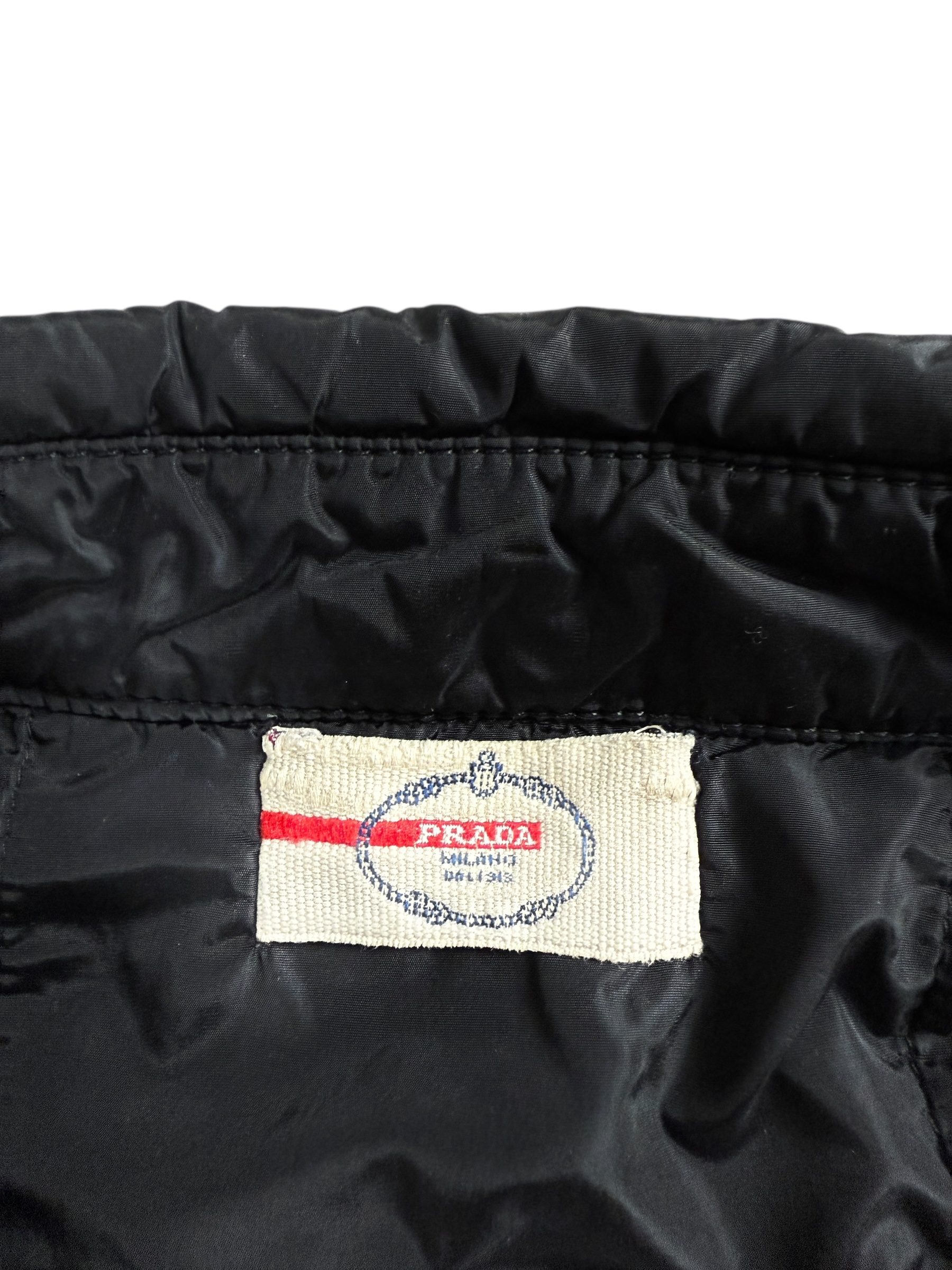 GILET PRADA VINTAGE - NOIR - TAILLE L