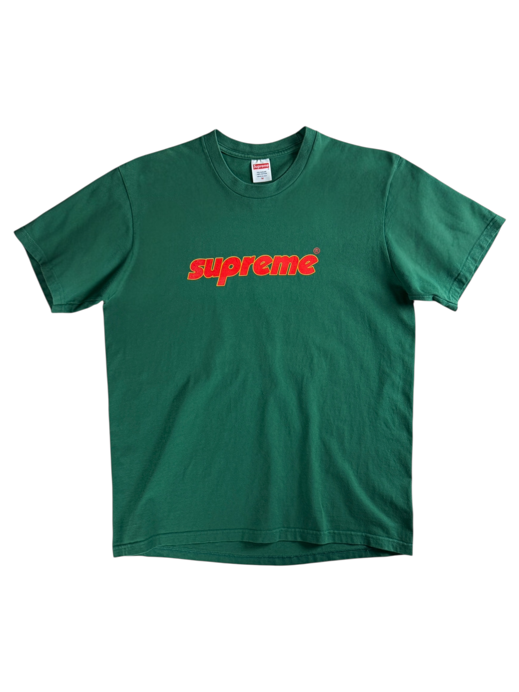 TEE-SHIRT SUPREME - VERT - TAILLE M