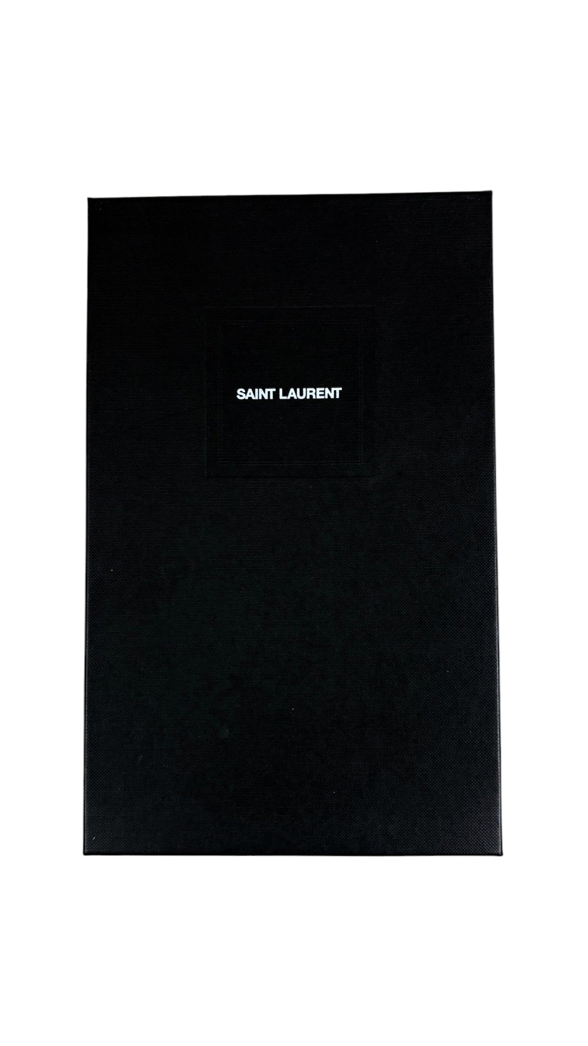 Sac Pochette à Chaîne Saint Laurent Cassandre Grain de Poudre noir taille UNI, seconde main authentifiée NB08, boîte d'origine — vue 1