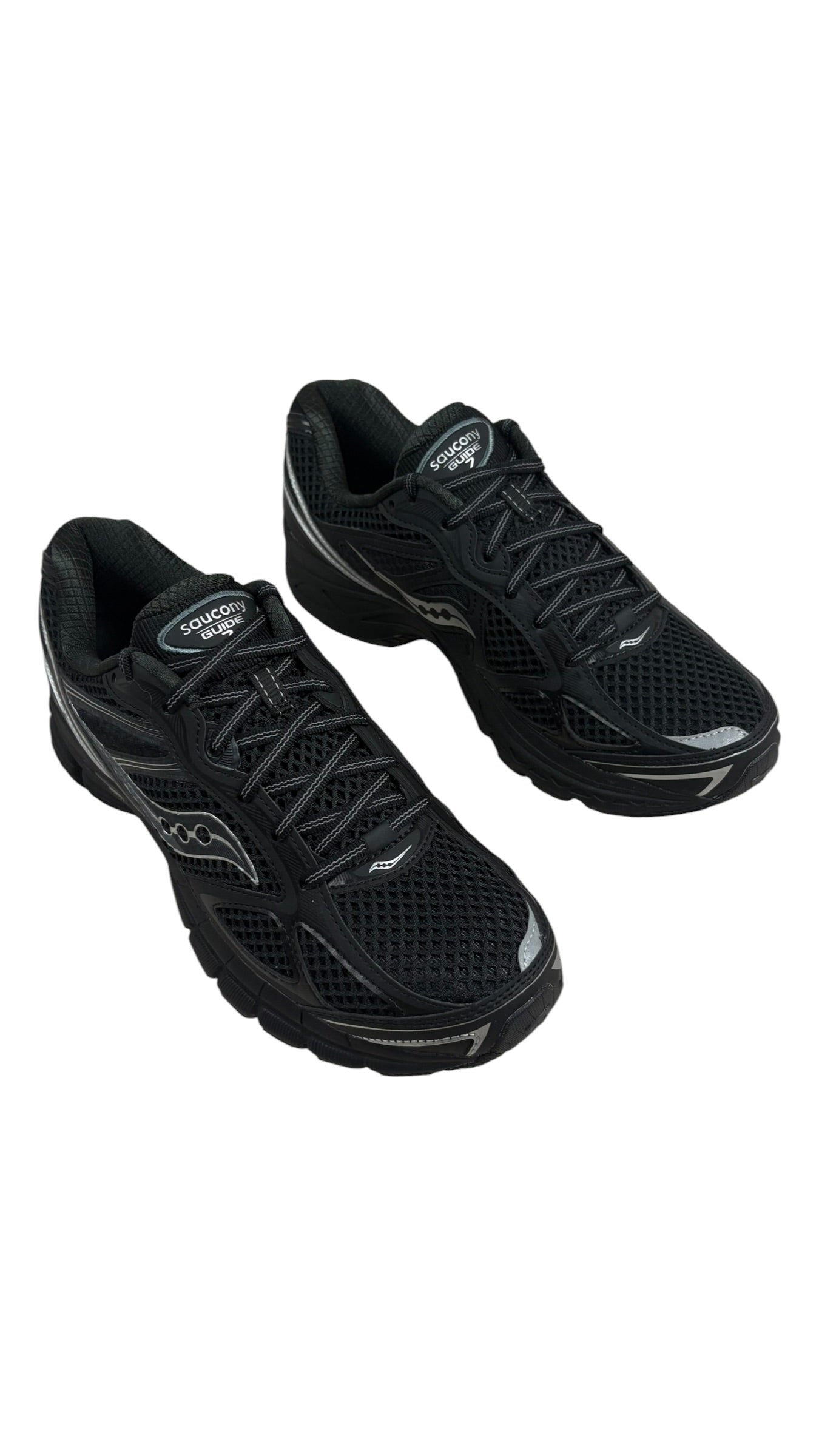 Sneakers Saucony Progrid Guide 7 - Noir/Argent - Neuf