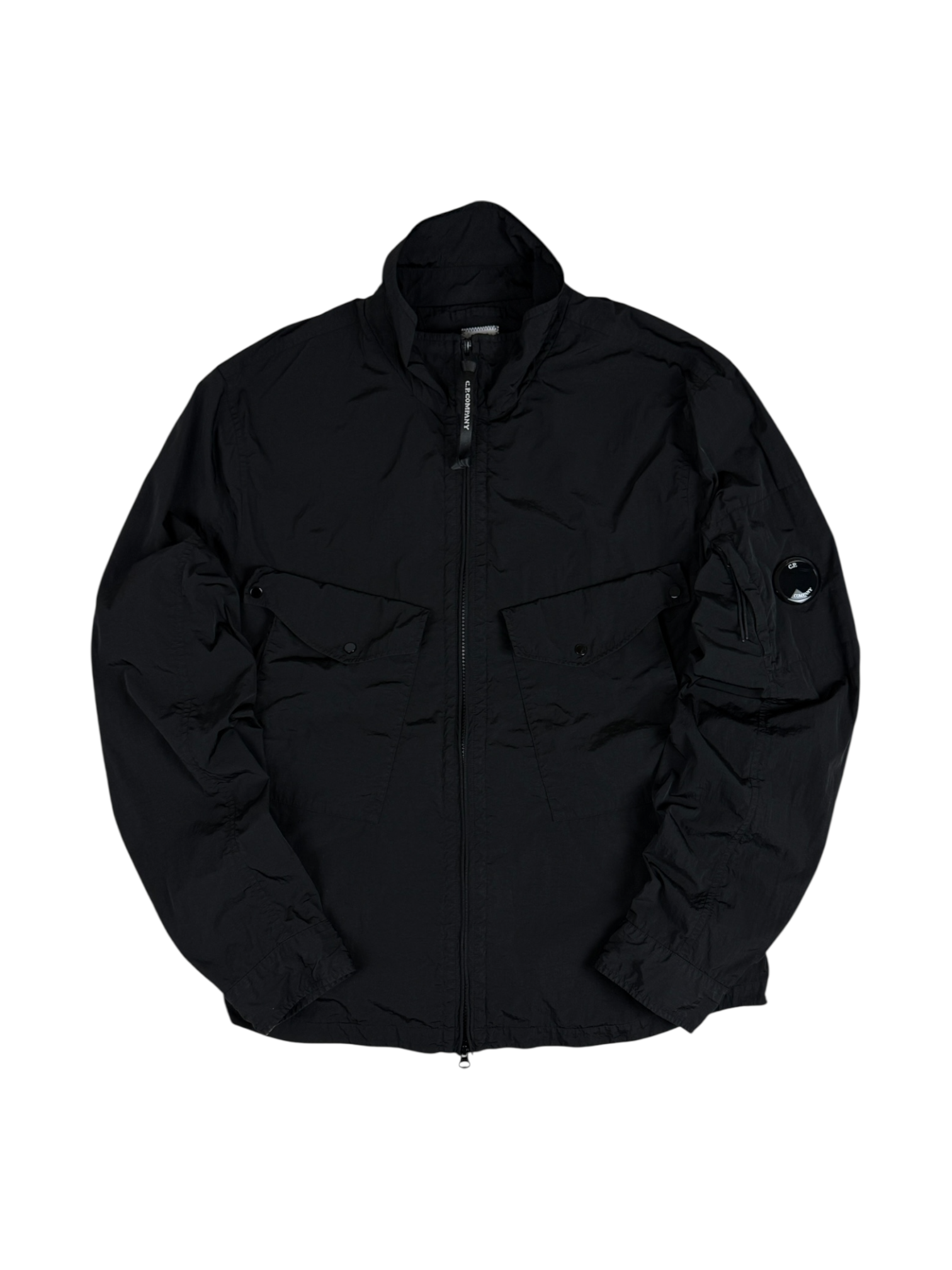 VESTE C.P COMPANY CHROME-R GARMENT DYEIND - NOIR - TAILLE L