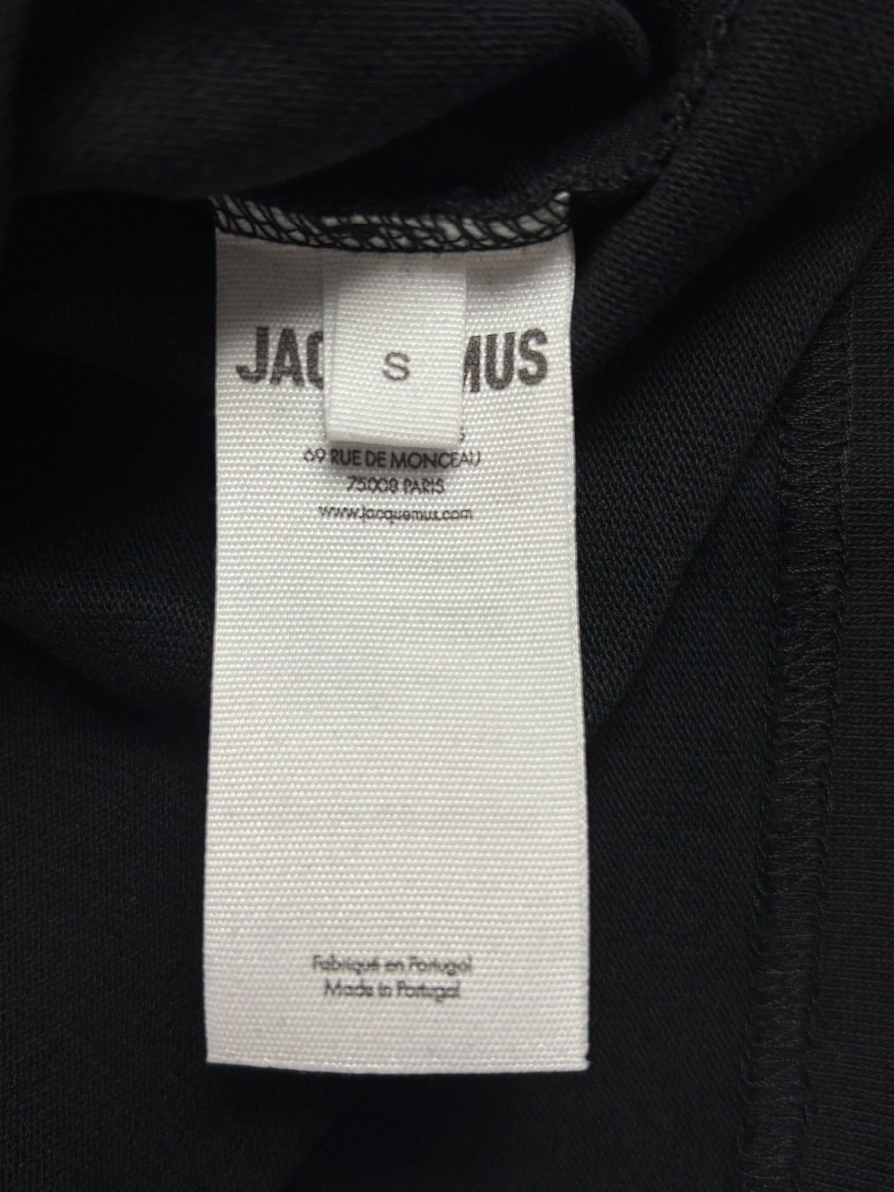 TEE-SHIRT JACQUEMUS GROS GRAIN - NOIR -NEUF - COLLECTION 2026