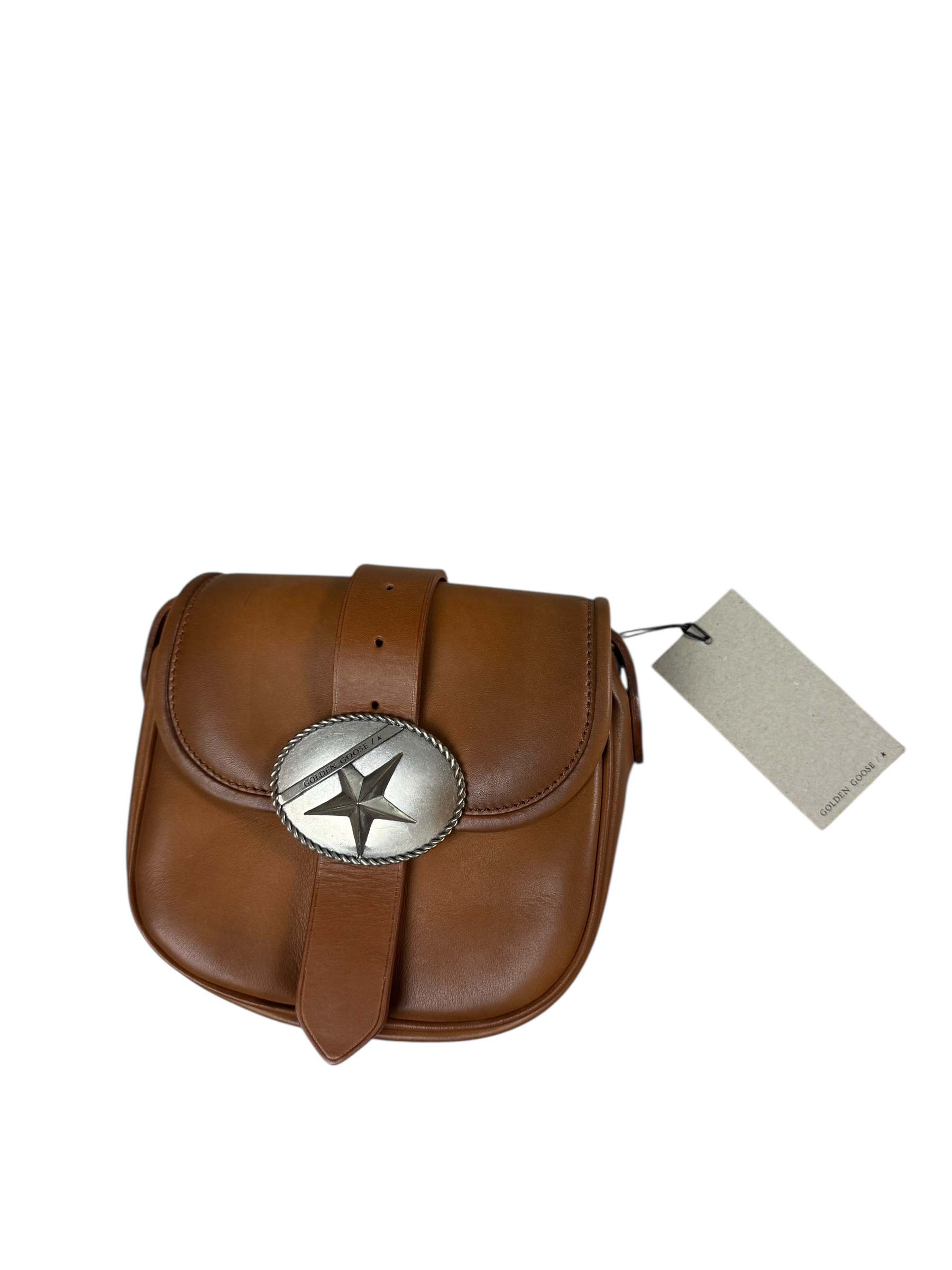 SAC GOLDEN GOOSE RODEO BAG STAR - MARRON - TAILLE UNI - NEUF