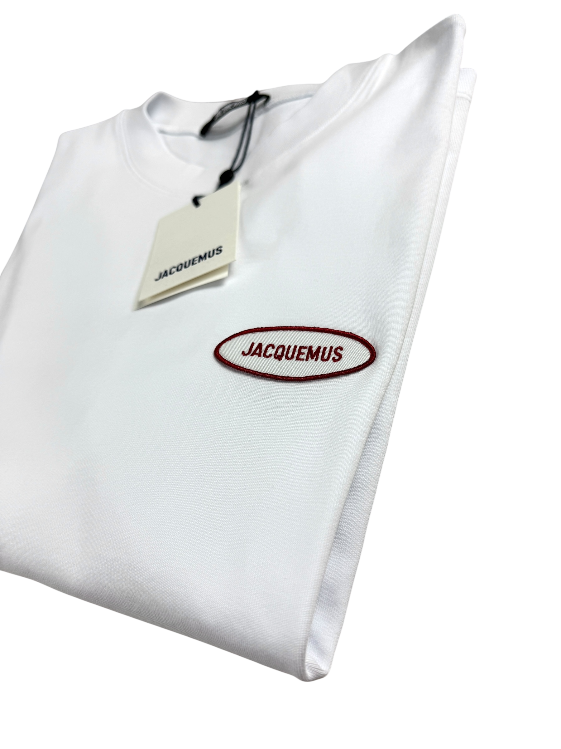 TEE-SHIRT JACQUEMUS STAZIONE - BLANC - NEUF