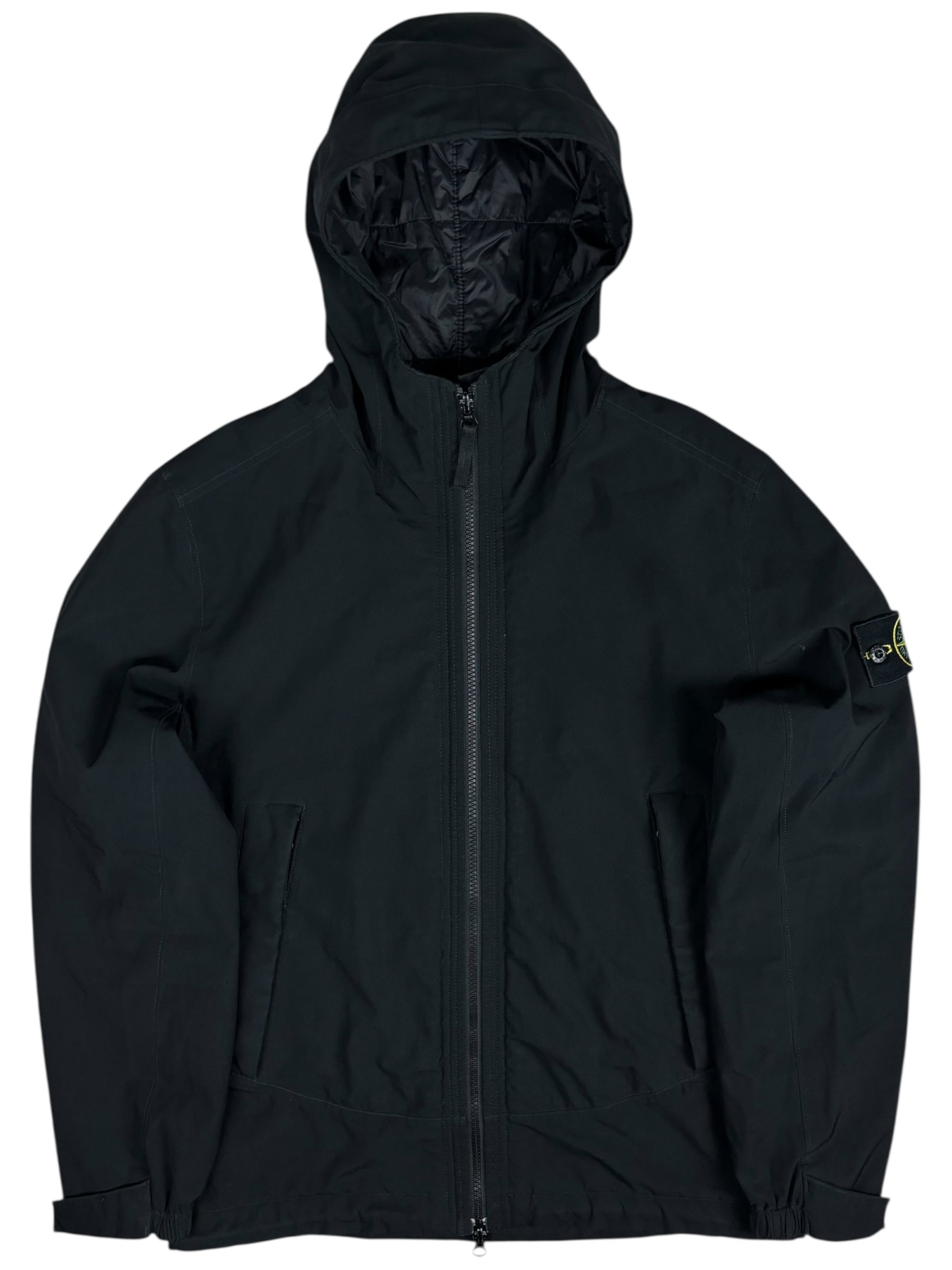 VESTE STONE ISLAND SOFT SHELL-R WITH PRIMALOFT INSULATION TECHNOLOGY - NOIR - TAILLE S
