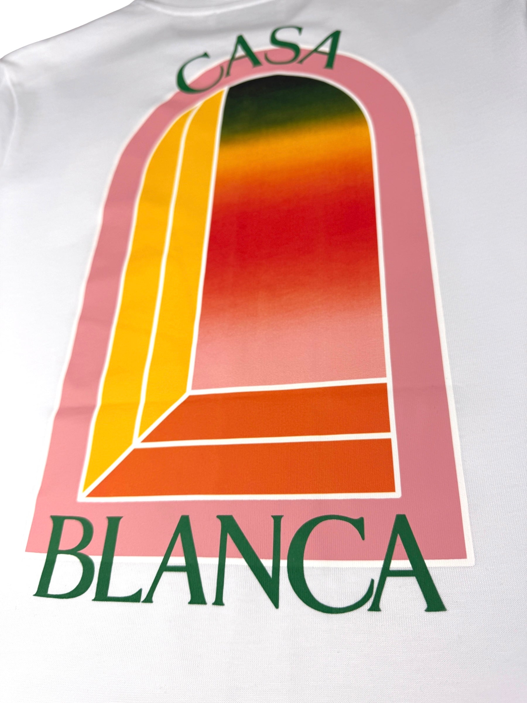 TEE-SHIRT CASABLANCA L’ARCHE - BLANC - NEUF