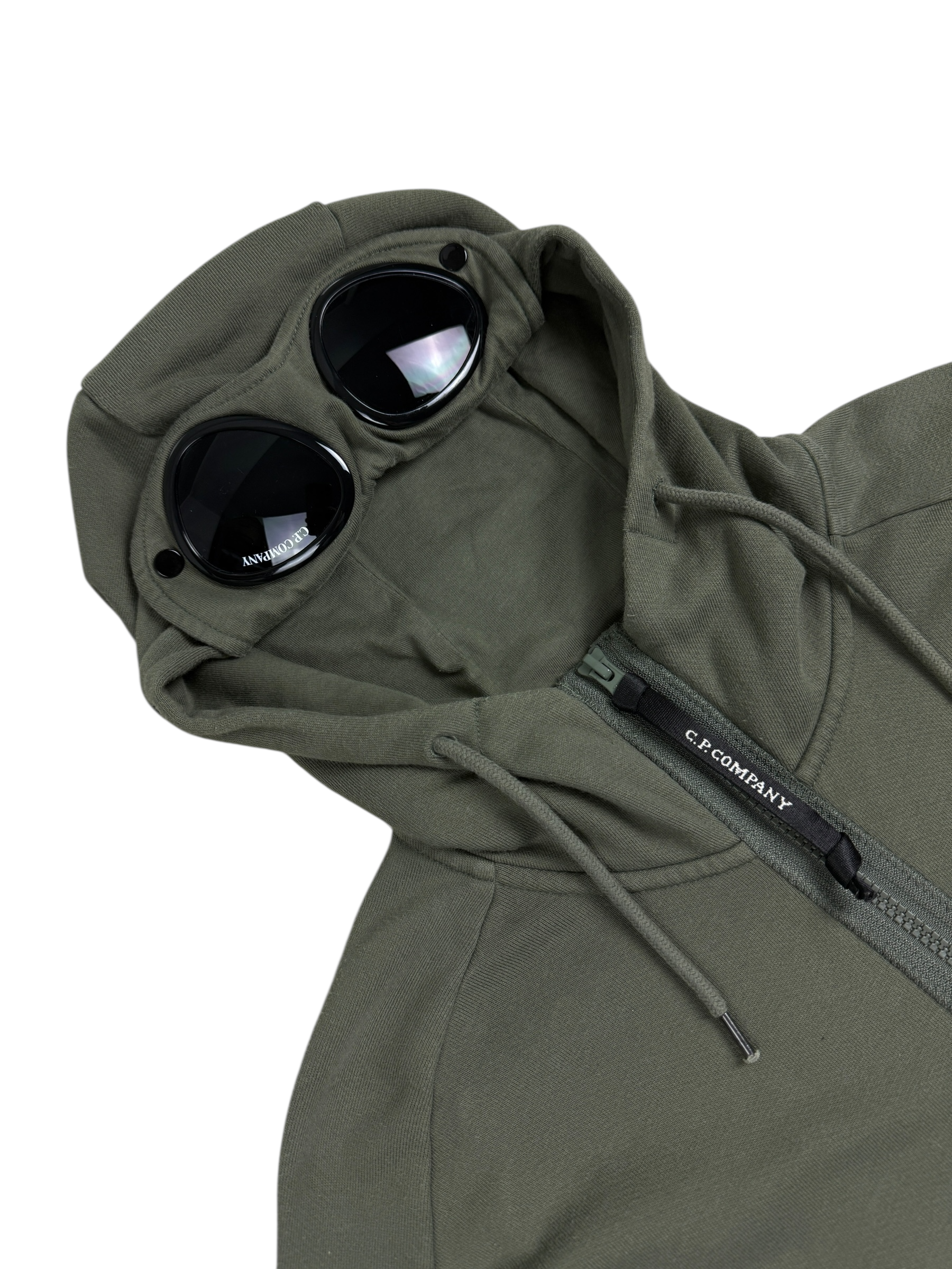 GILET C.P COMPANY GOGGLE JACKET - KAKI - TAILLE XS