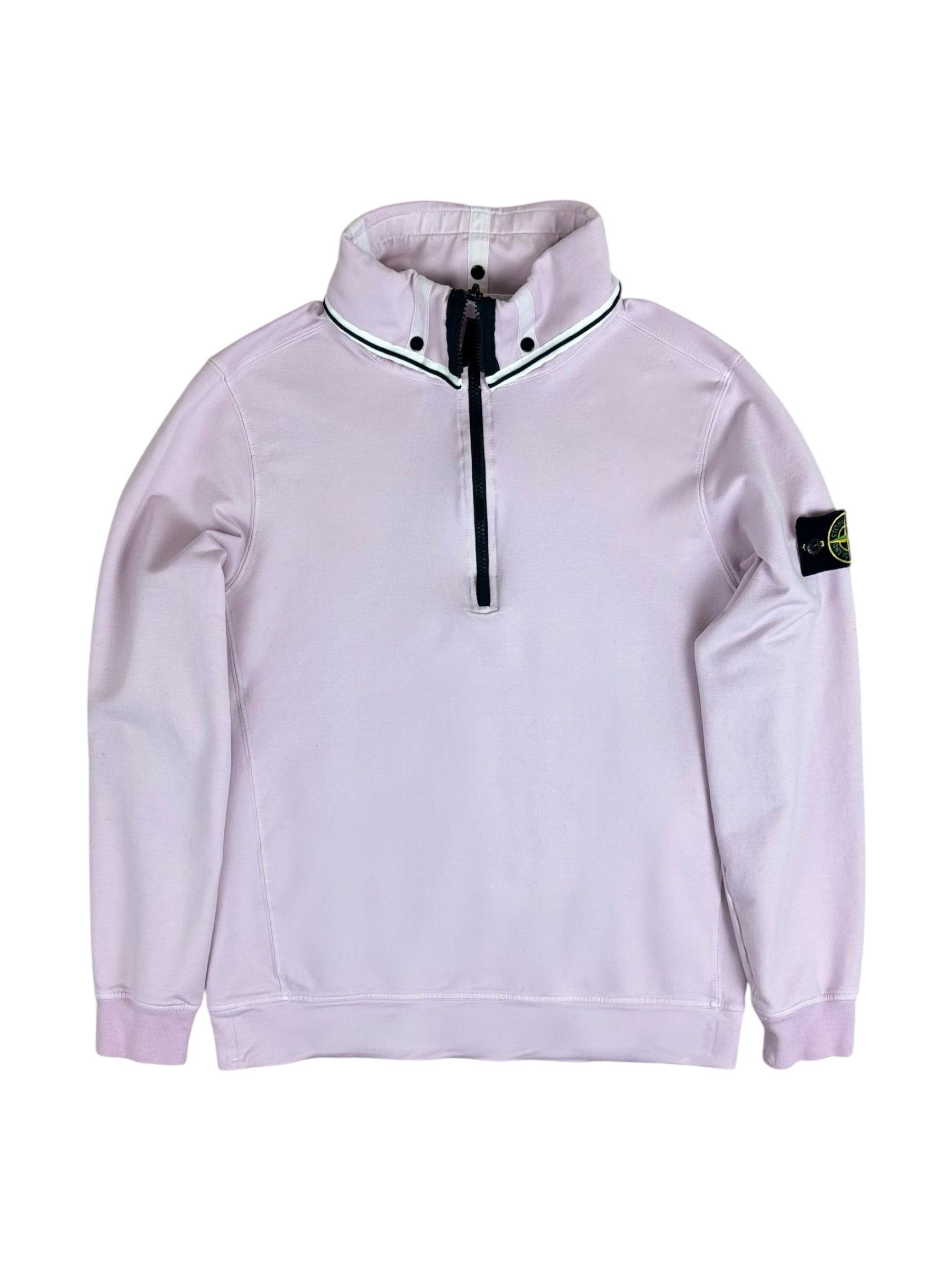 PULL ZIPPÉ STONE ISLAND - ROSE - TAILLE S
