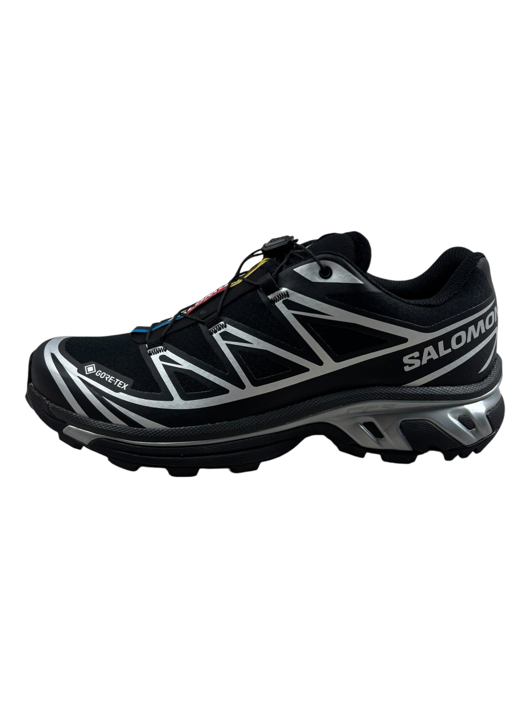 SNEAKERS SALOMON XT-6 GTX BLACK/BLACK/FTW SILVER - NOIR - NEUF