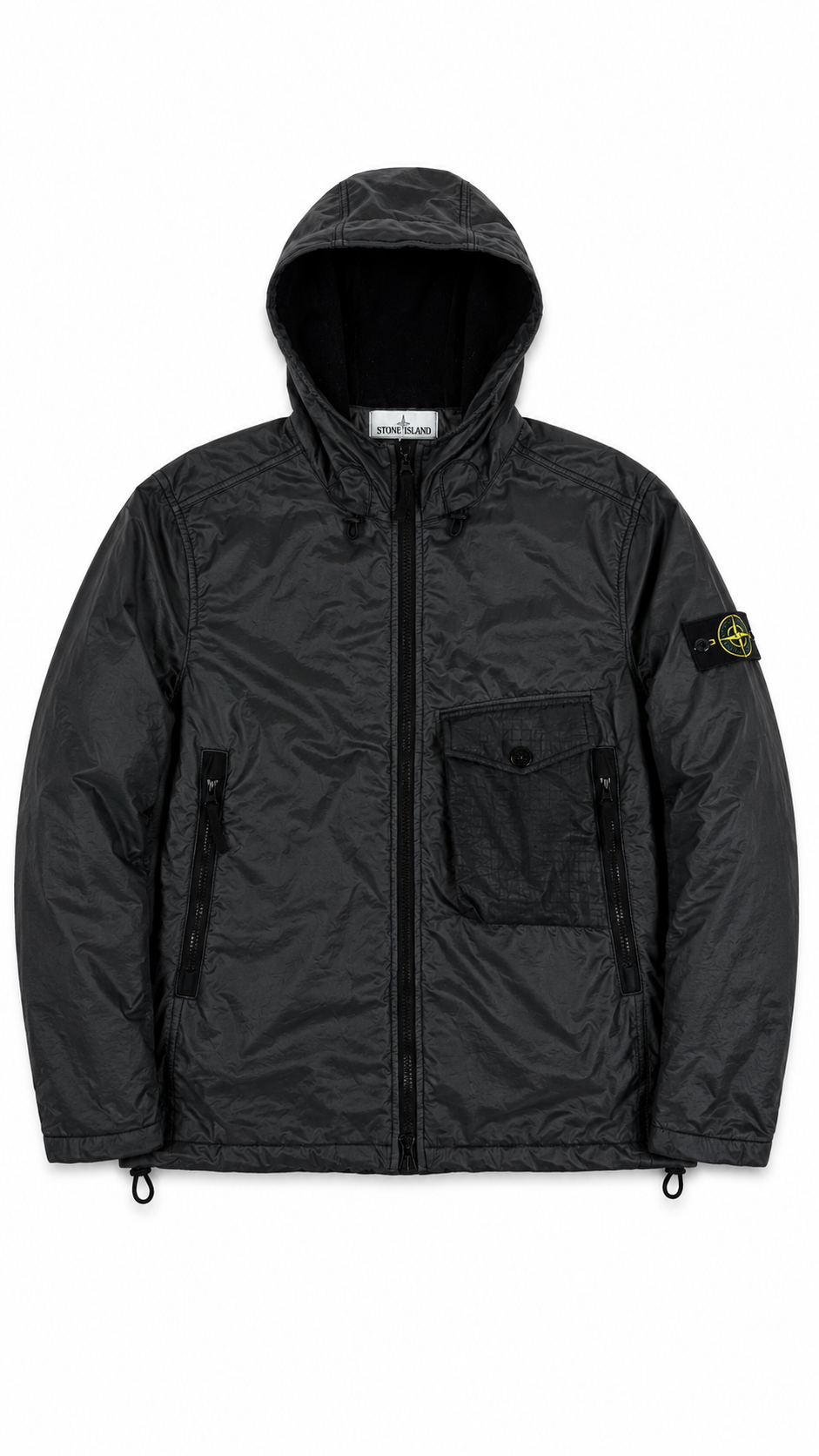 Veste Stone Island Lamy Flock gris taille S - vue 1/5