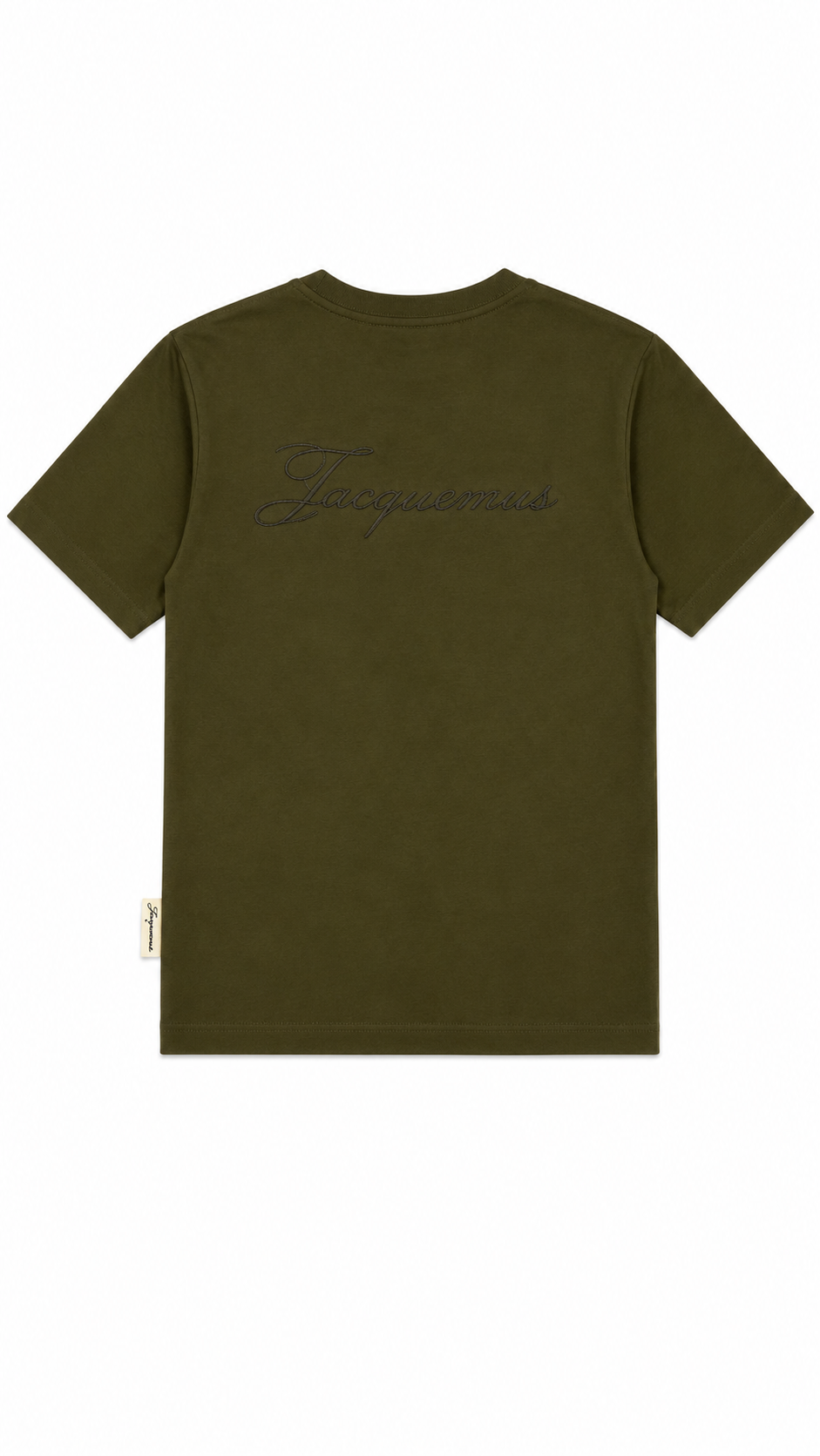 Jacquemus le Tee-Shirt Logo kaki neuf - vue 2/5