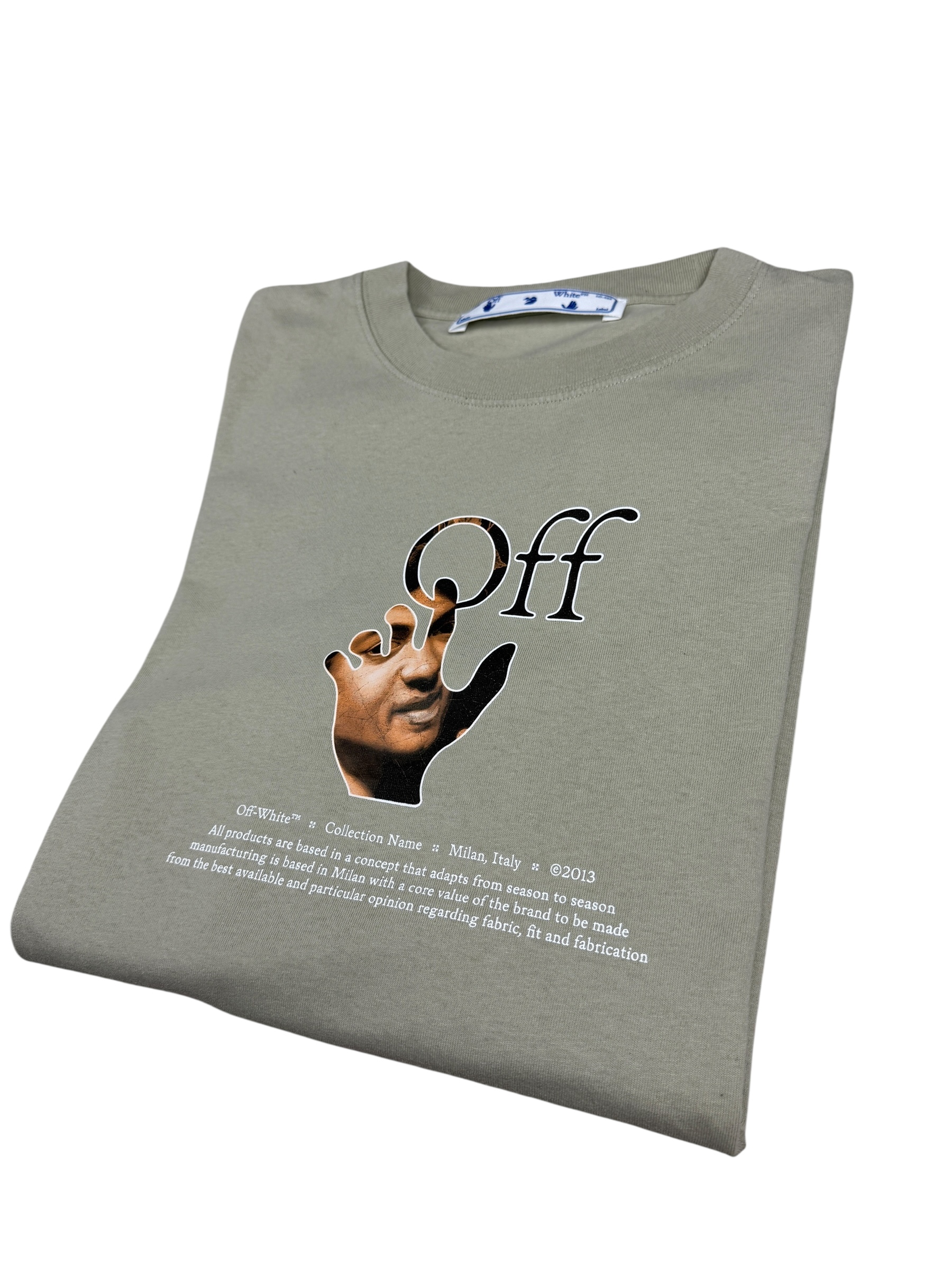 TEE-SHIRT OFF-WHITE - CRÈME - TAILLE M
