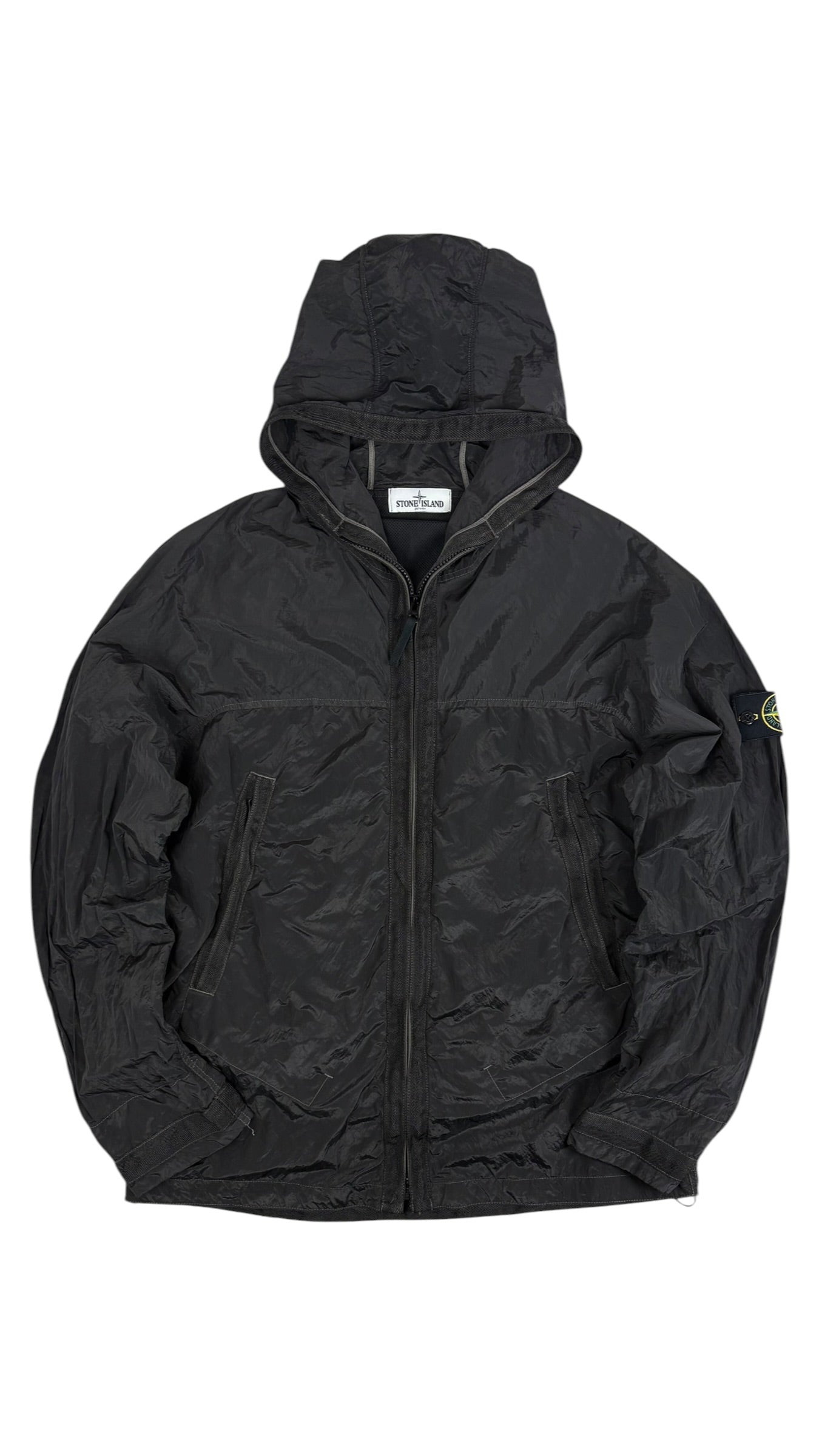 VESTE STONE ISLAND NYLON MÉTAL VINTAGE - NOIR - TAILLE XXL