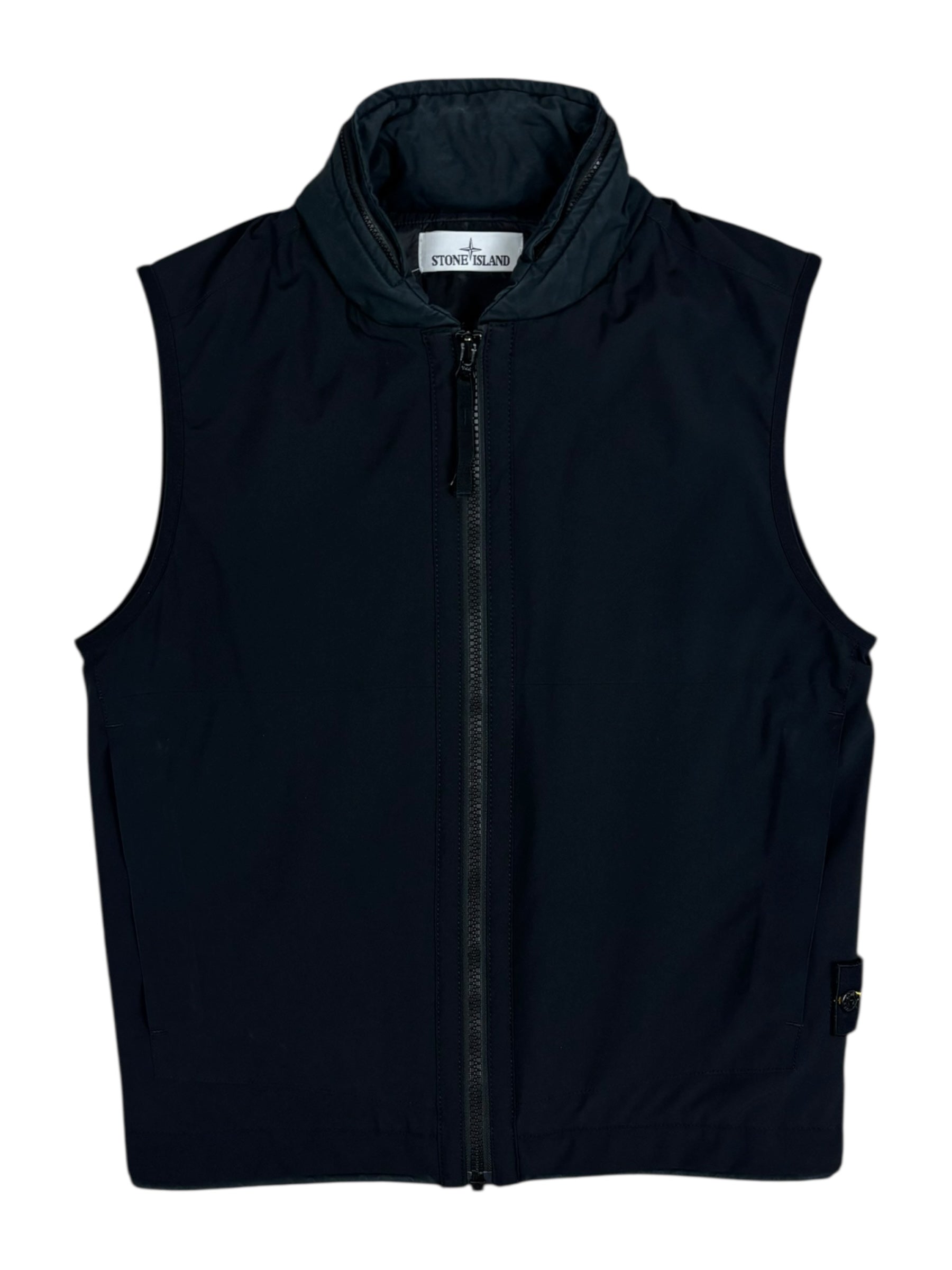 GILET STONE ISLAND SOFT SHELL-R WITH PRIMALOFT - NOIR - TAILLE S