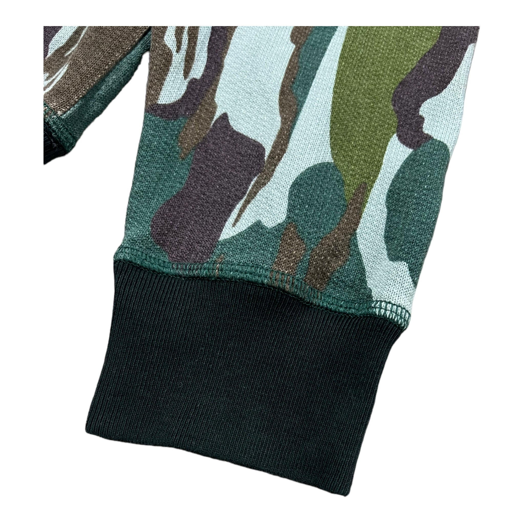 PULL COL ROND STONE ISLAND MILITAIRE - NB08