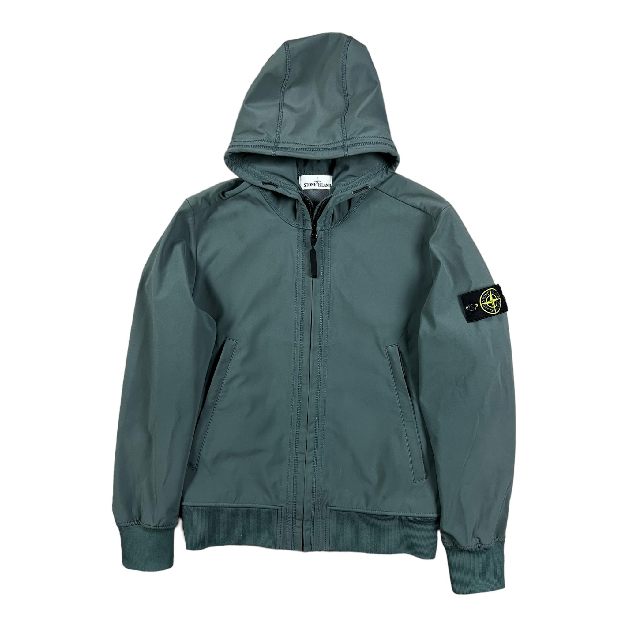 VESTE À CAPUCHE STONE ISLAND LIGHT SOFT SHELL-R - NB08