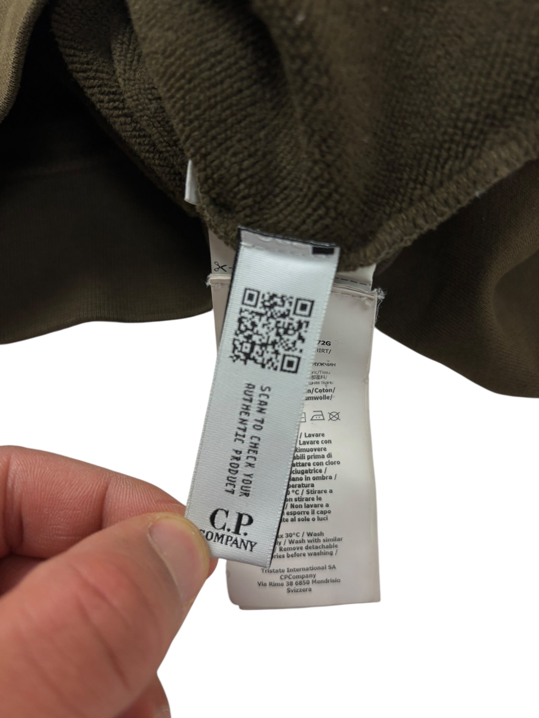 CREWNECK C.P COMPANY - KAKI - TAILLE XS