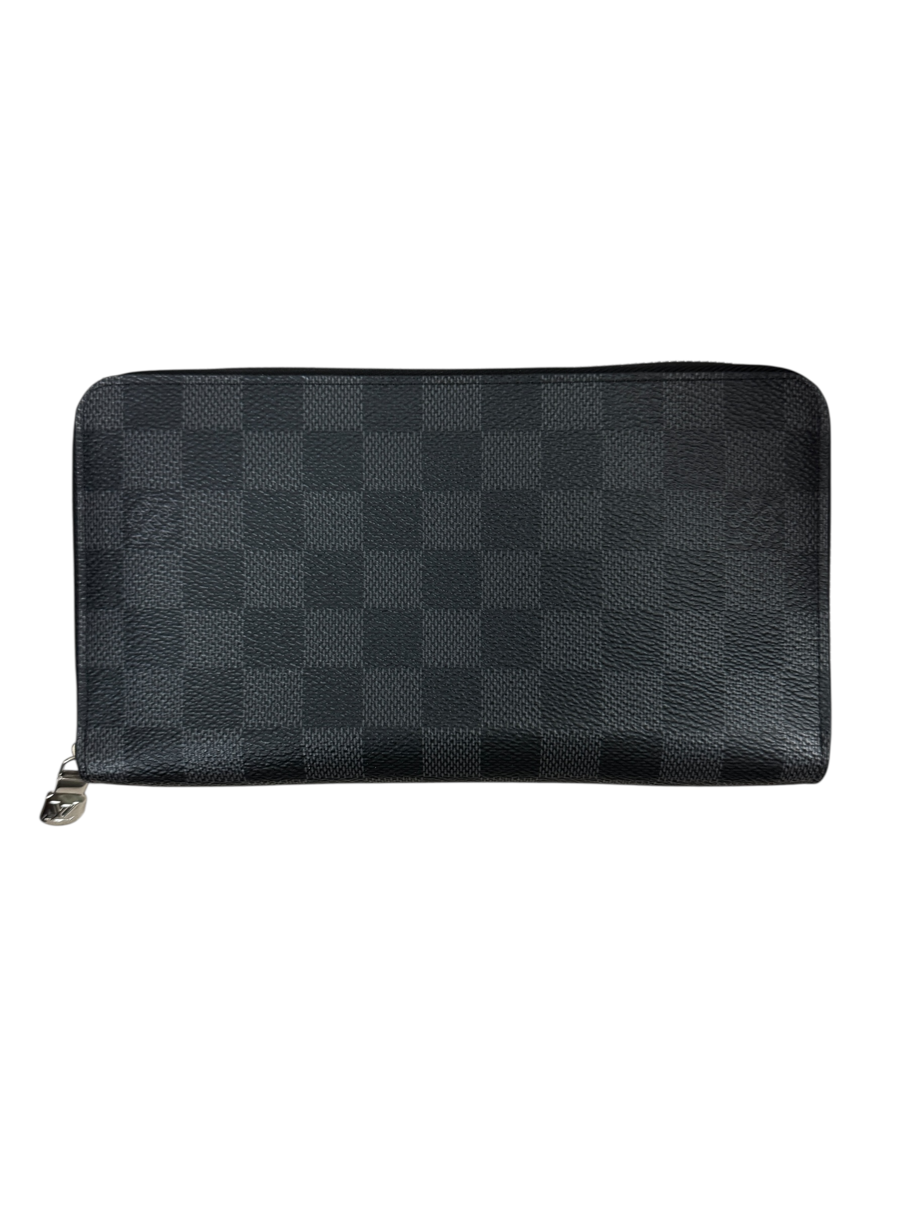 PORTE FEUILLE LOUIS VUITTON ZIPPY - TOILE DAMIER - NOIR