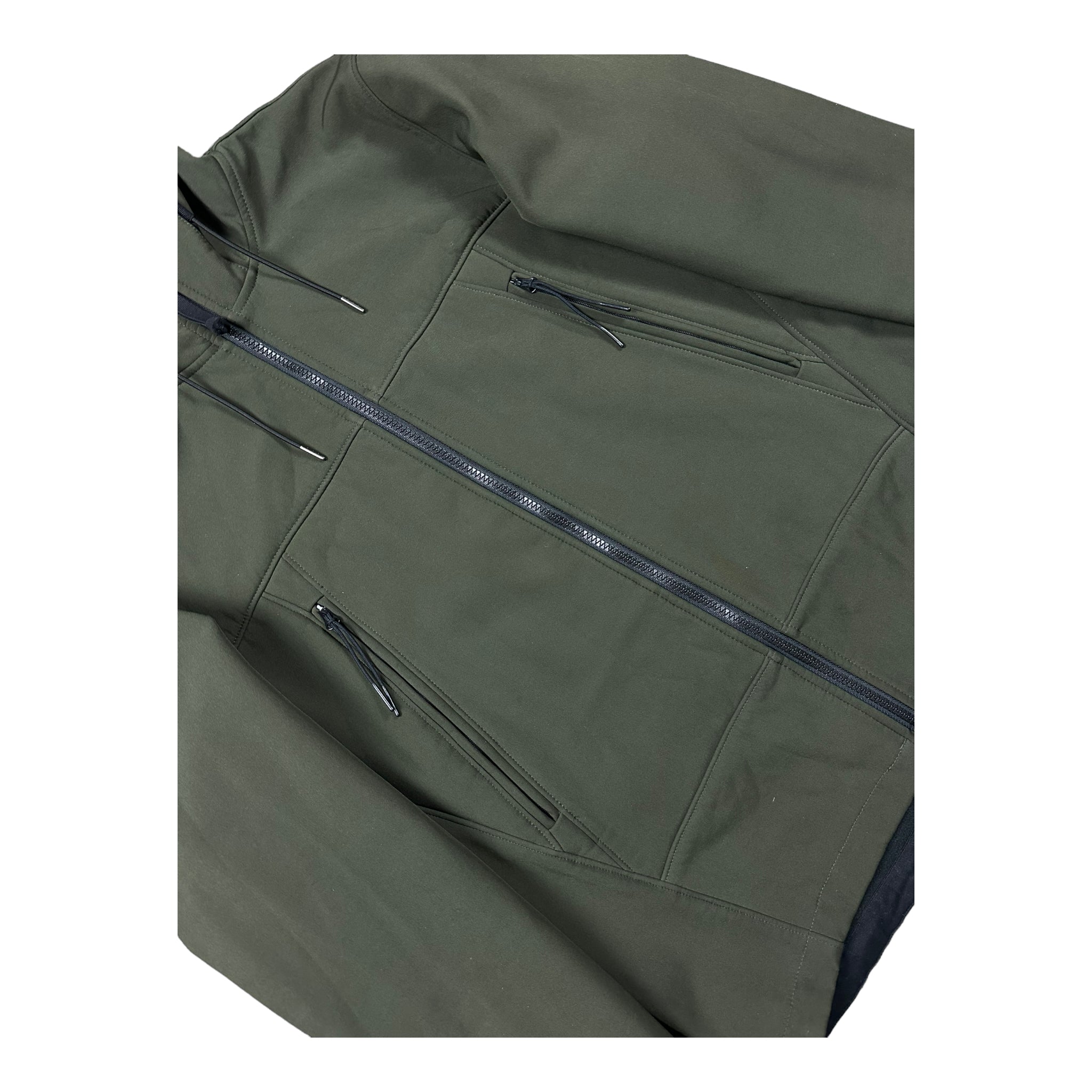 VESTE À CAPUCHE C.P COMPANY SHELL GOGGLE JACKET - NB08