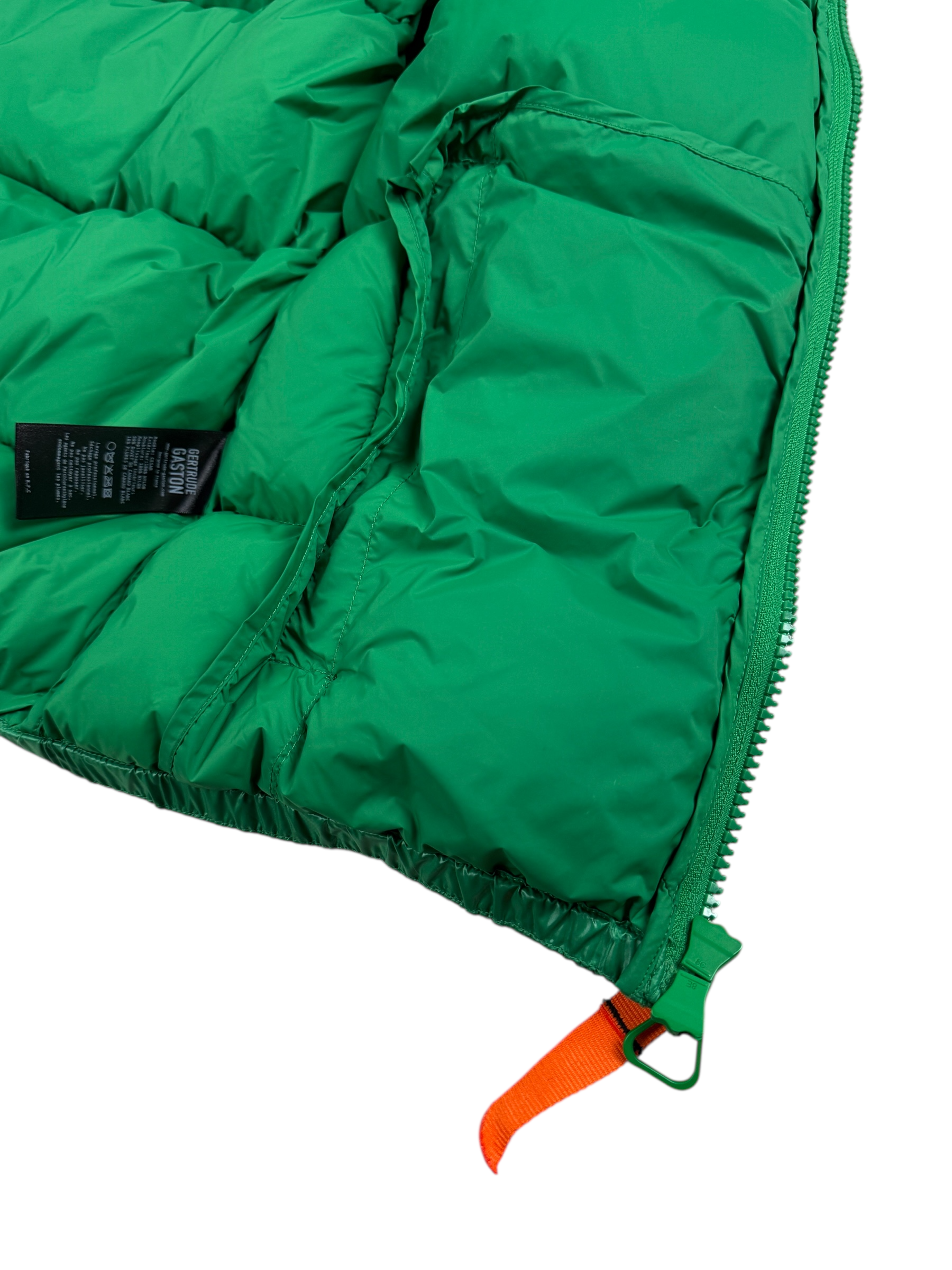 GILET GERTRUDE GASTON VERT - TAILLLE XS