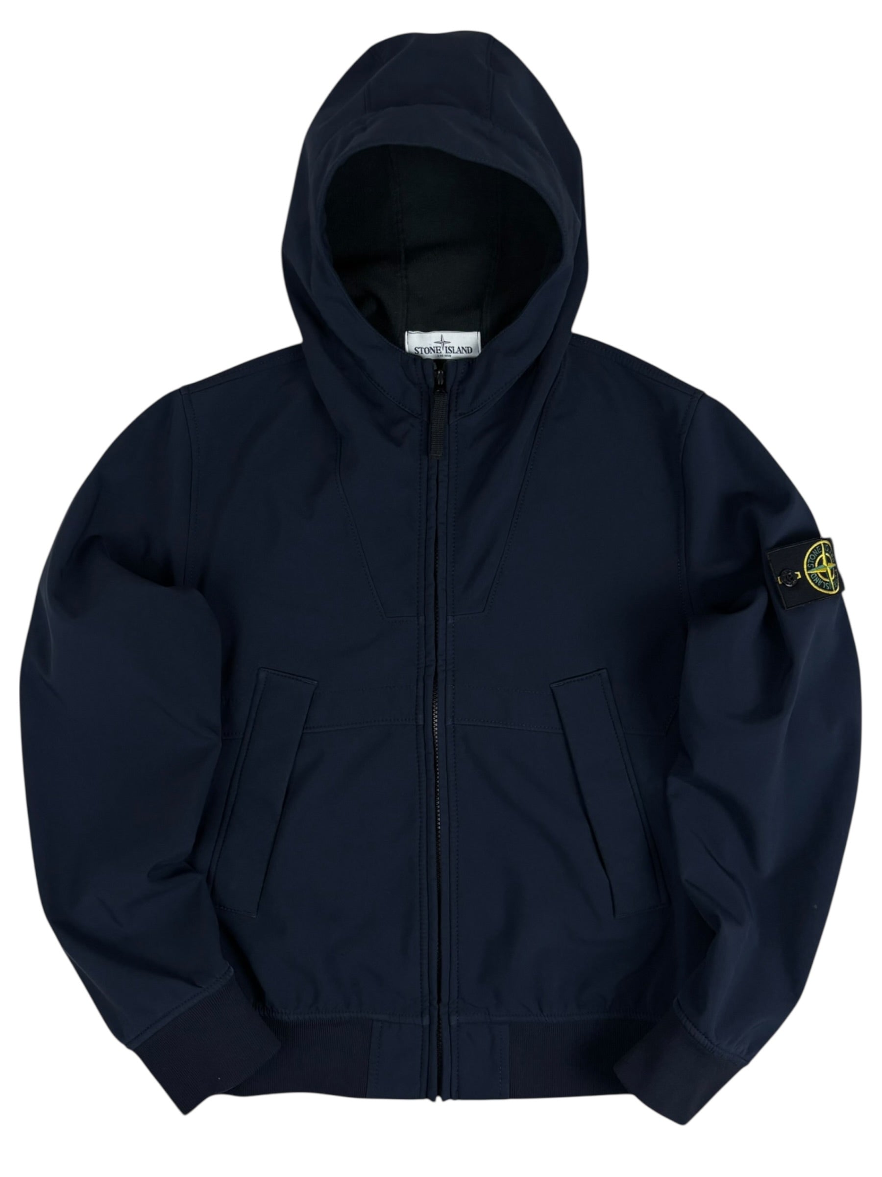 VESTE STONE ISLAND SOFT SHELL-R - MARINE - TAILLE M