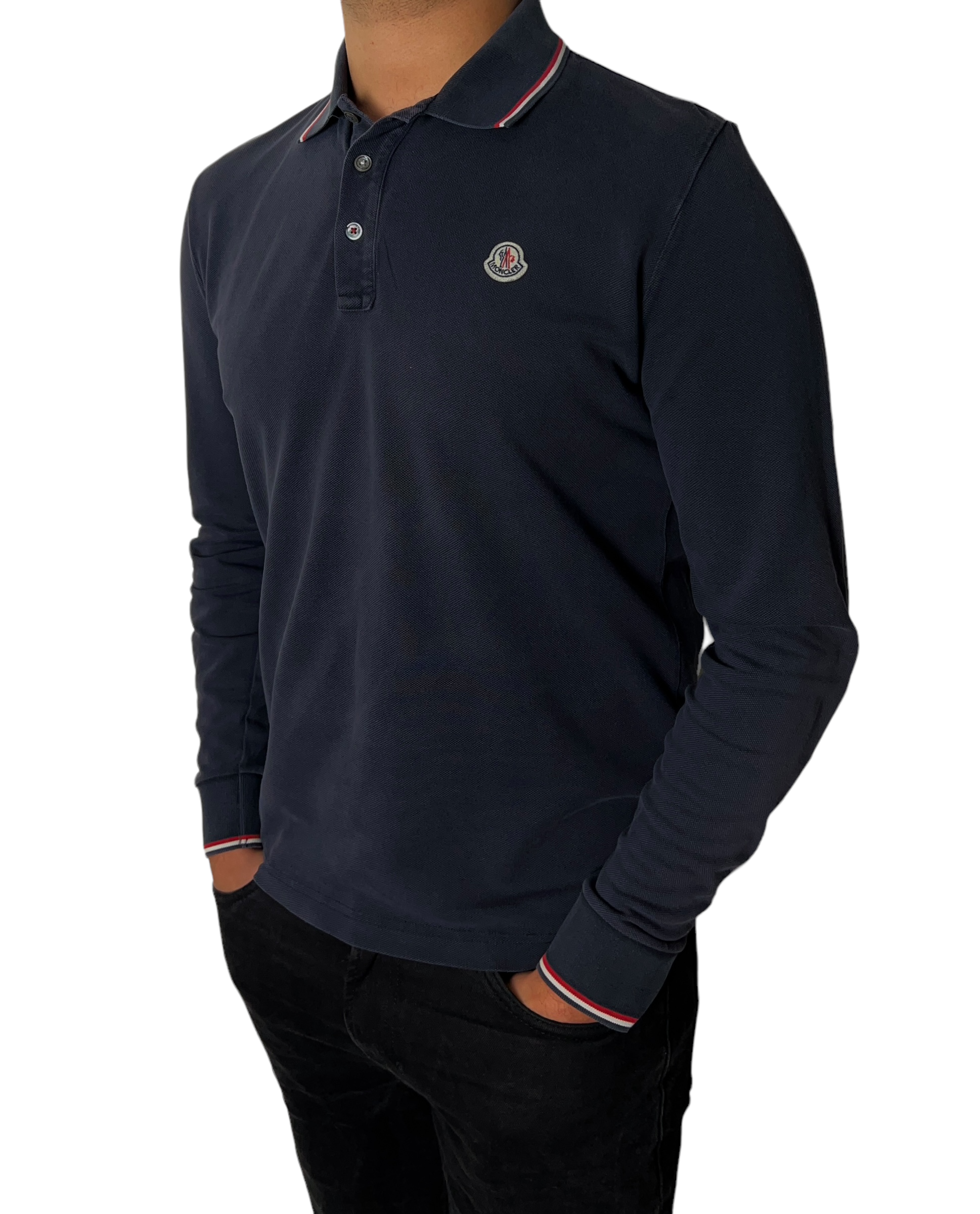 POLO MANCHE LONGUE MONCLER - NB08