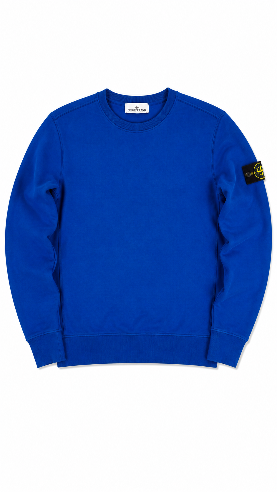 Sweat-shirt Crewneck Stone Island - Bleu - Taille L
