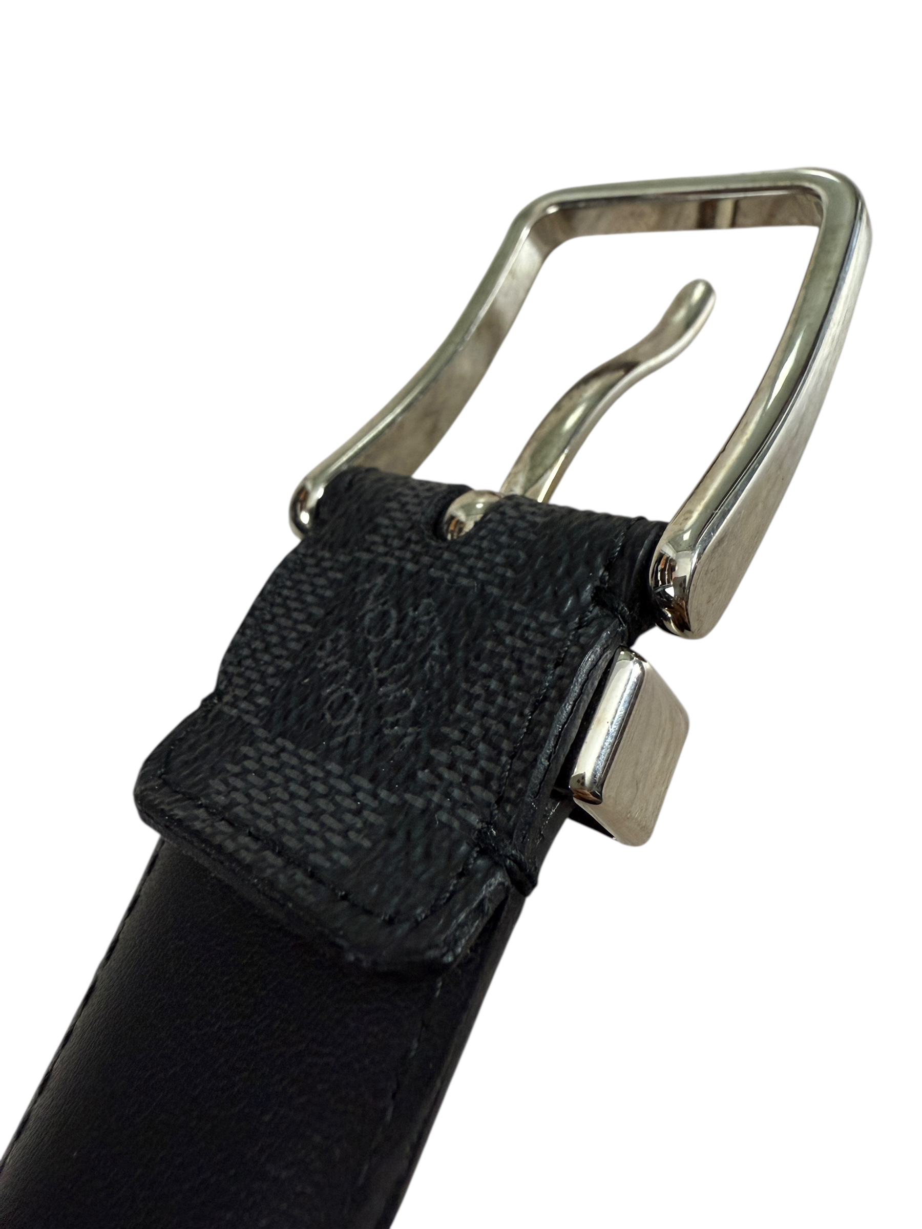 CEINTURE LOUIS VUITTON - NOIR - TAILLE 103 CM - SP1103