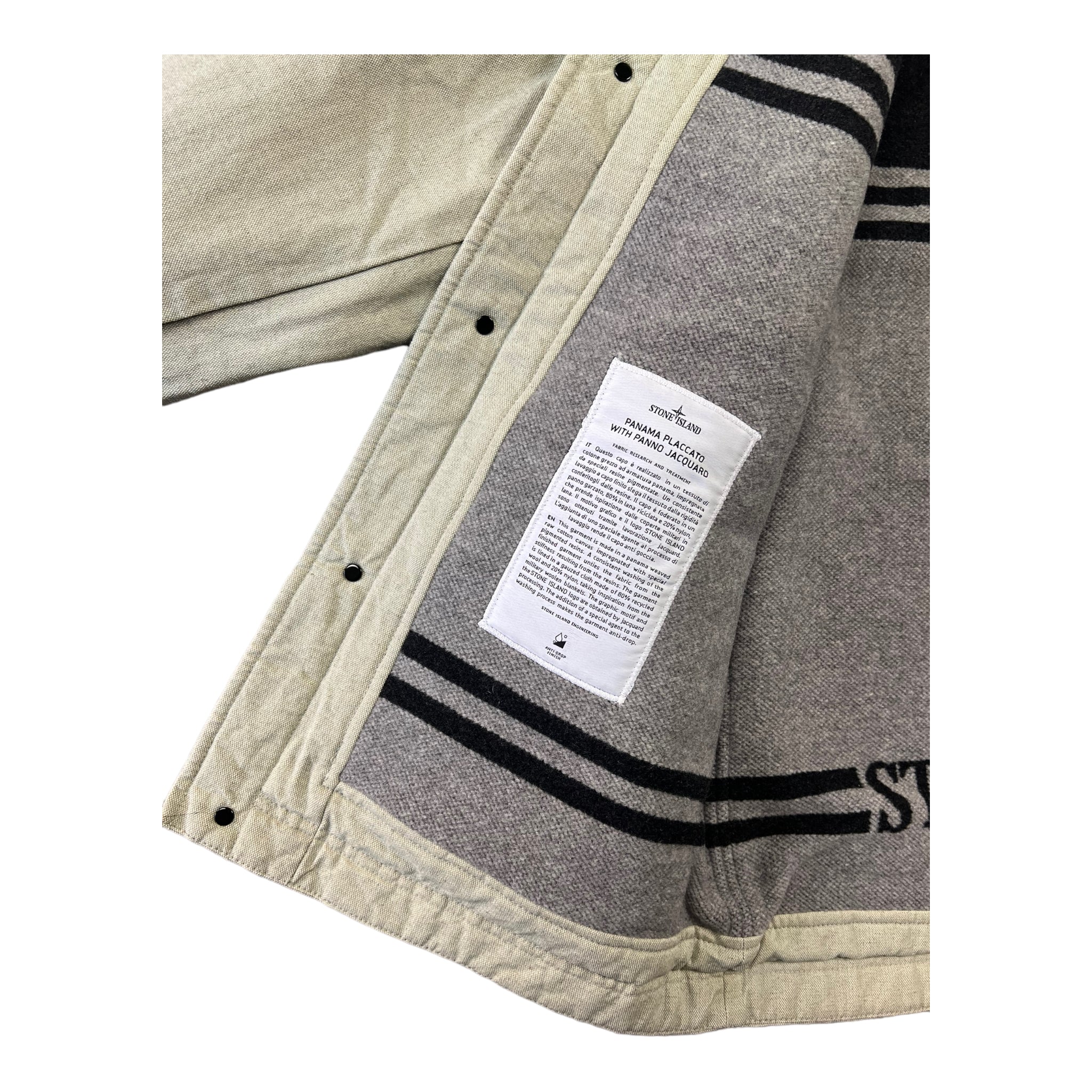 VESTE STONE ISLAND PANAMA PLACCATO PANNO JACQUARO - NB08