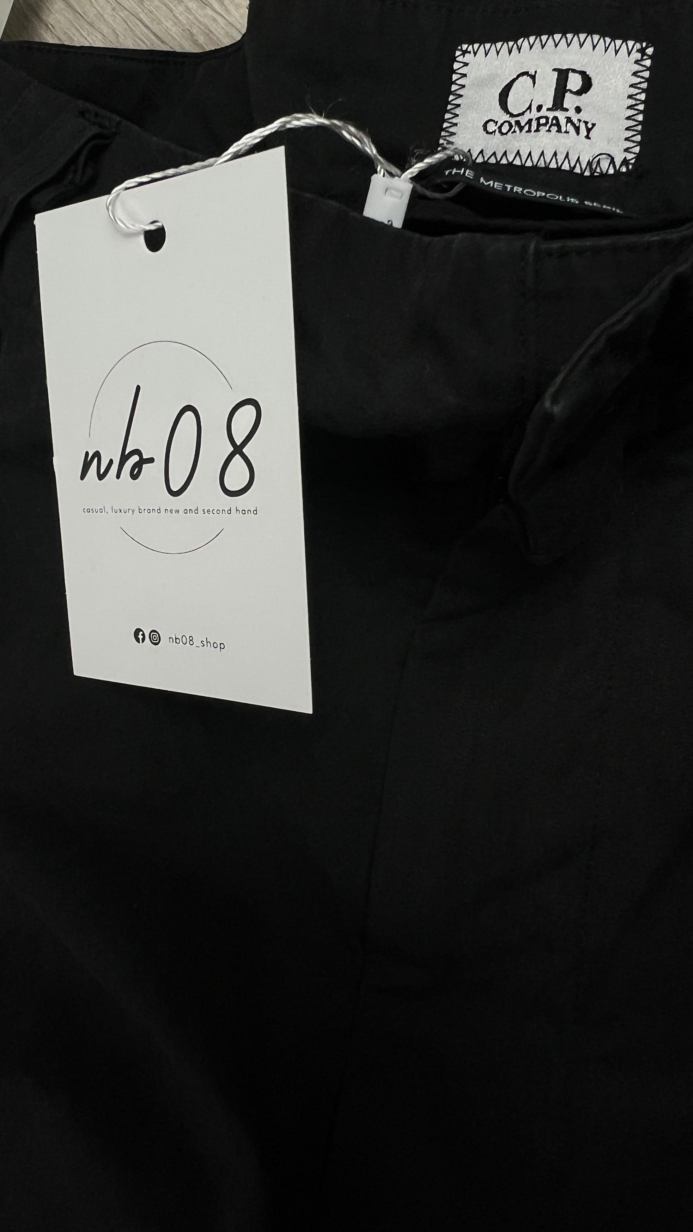 Pantalon Cargo C.P. Company Loose Fit - Noir - Taille 48