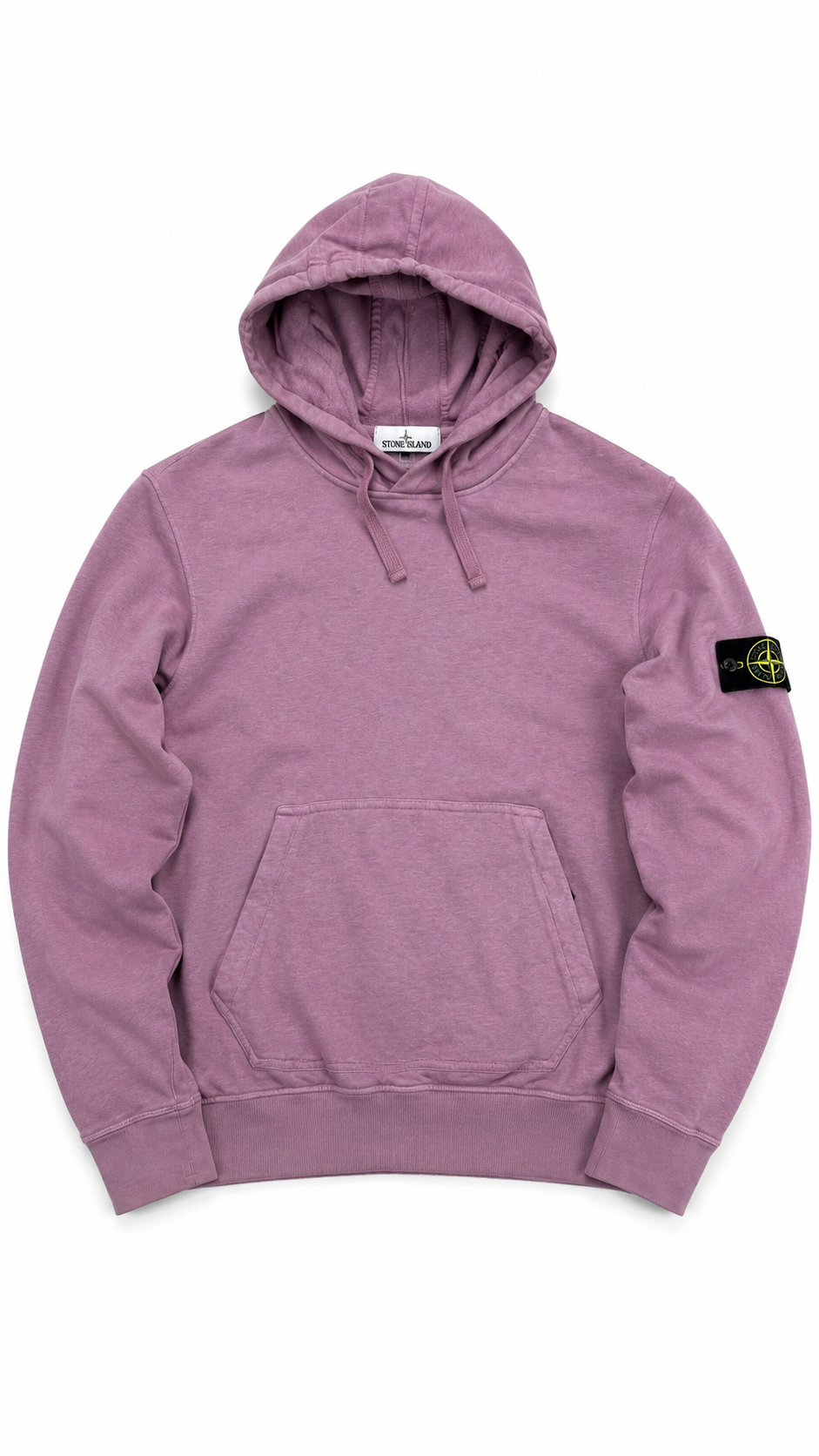 Hoodie Stone Island rose taille L - vue 1/4